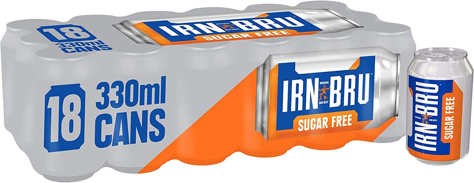 RRP £2579 (Approx. Count 245) spW36N4149Q IRN-BRU Fizzy Drinks Since 1901 330ml Multipack Cans,