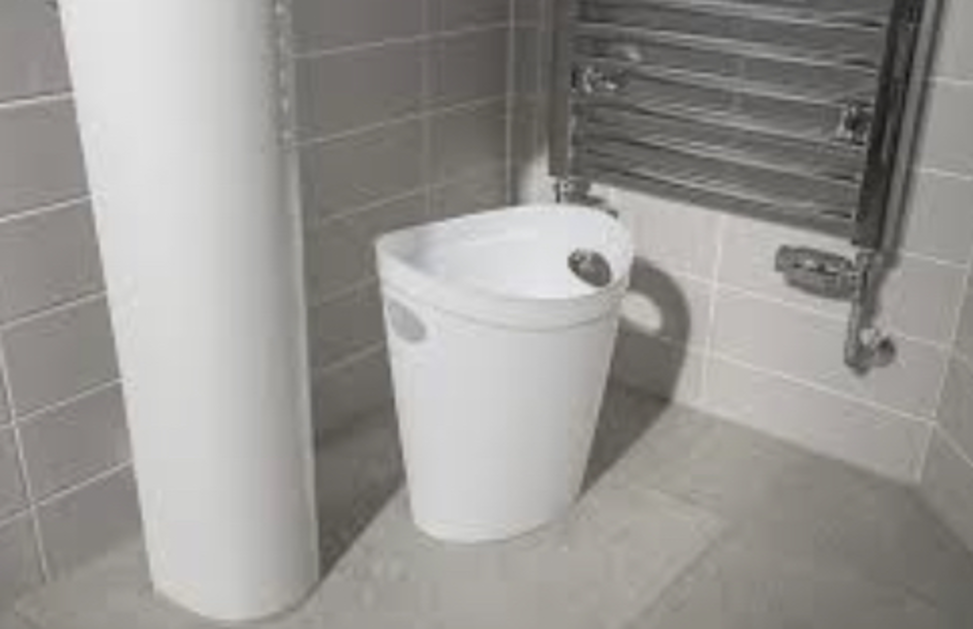 RRP £412 (Count 72) spW21b9807F Addis 514806 Plastic Waste Paper Bathroom Bedroom Office Bin, 12