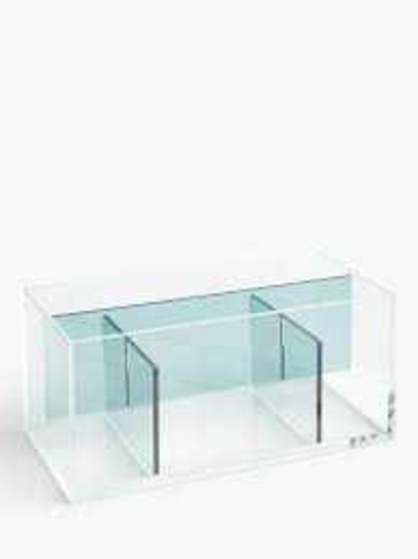 RRP £100 John Lewis 10X Beauty Storage Cases, Clear