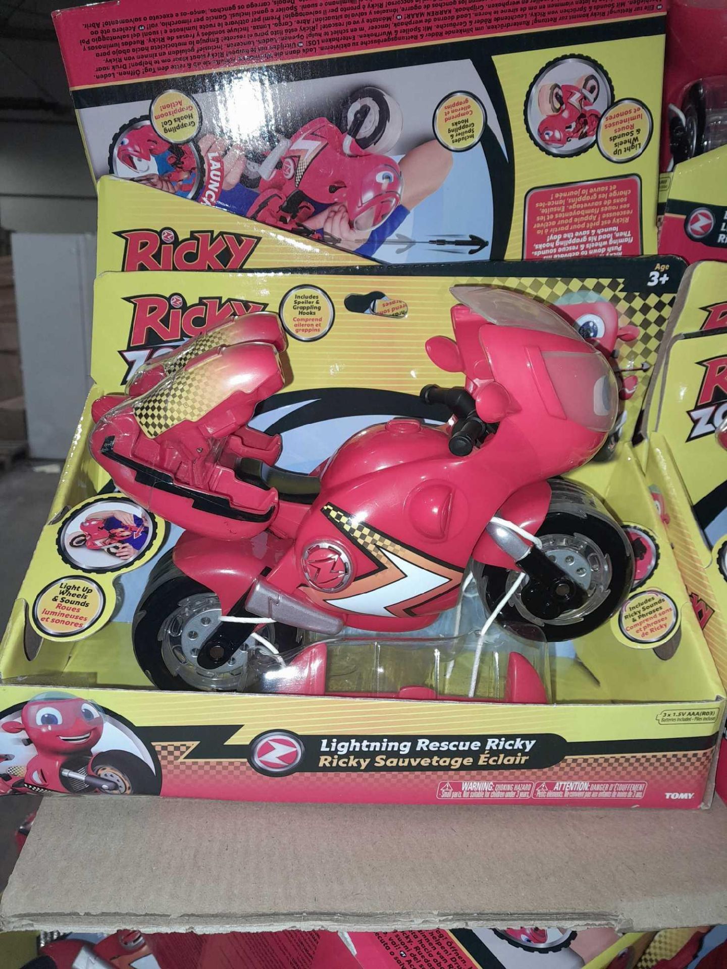RRP £200 Lot To Contain 10 Boxed Brand New Ricky Zoom T20121En Lightning Rescue Ricky, Action Figure - Image 2 of 2