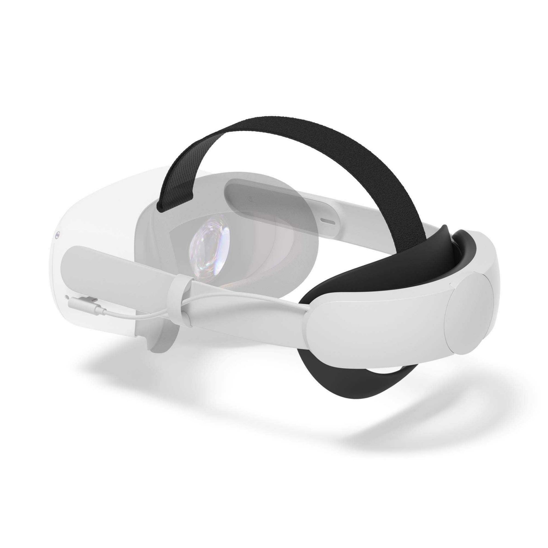 RRP £110, Oculus Quest 2 Elite Strap, White, Boxed (New) (T) (Condition Reports Available On