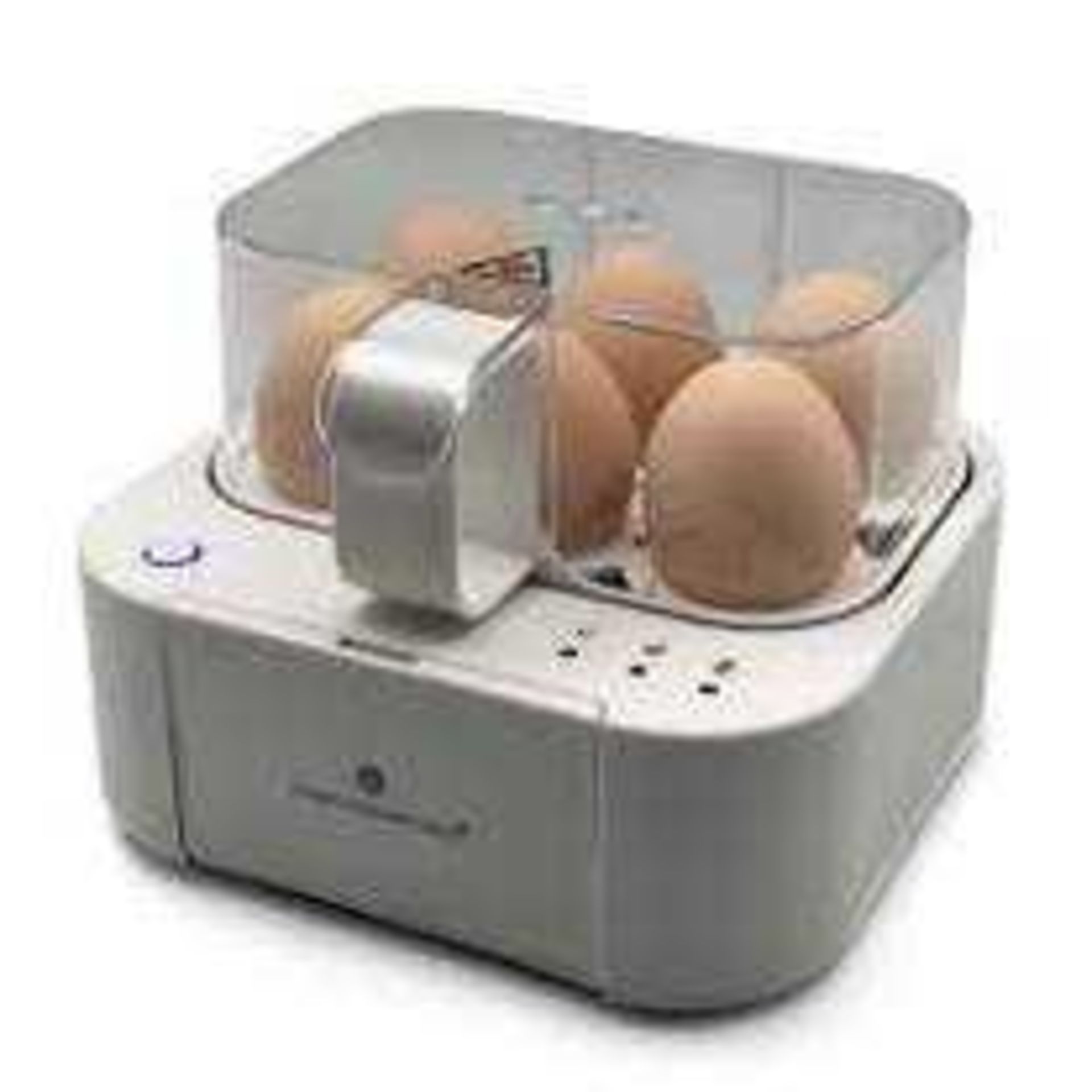 RRP £160 Lot To Contain 5 Boxed Items Including Cook's Essentials Smart Egg Cooker, Table Lamps,