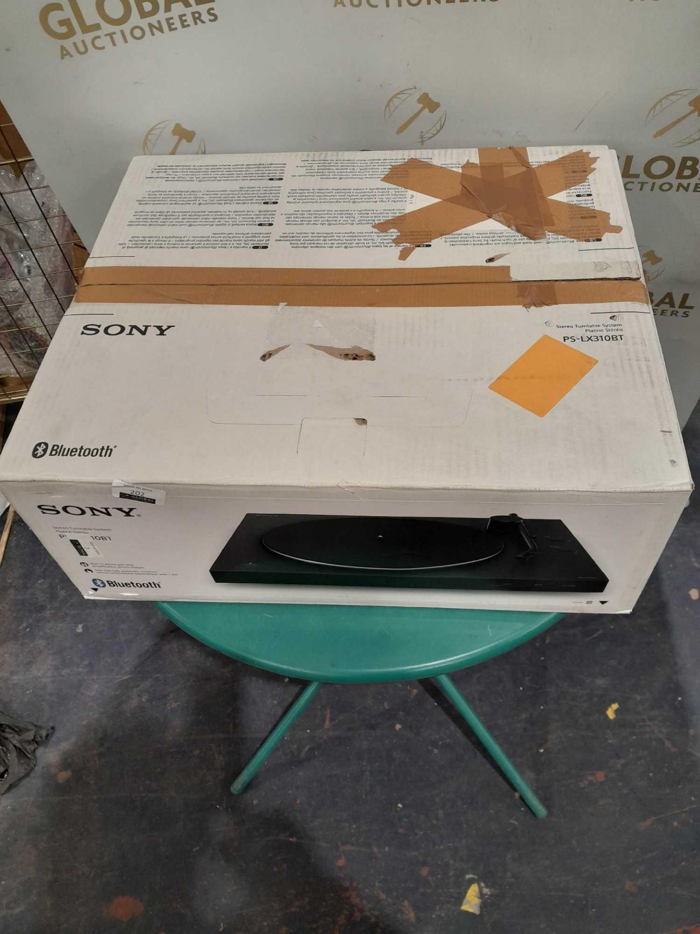 RRP £230 Boxed Sony Stereo Turntable Ps-Lx310Bt (Untested) (Resealed) (N) (Condition Reports - Image 2 of 2