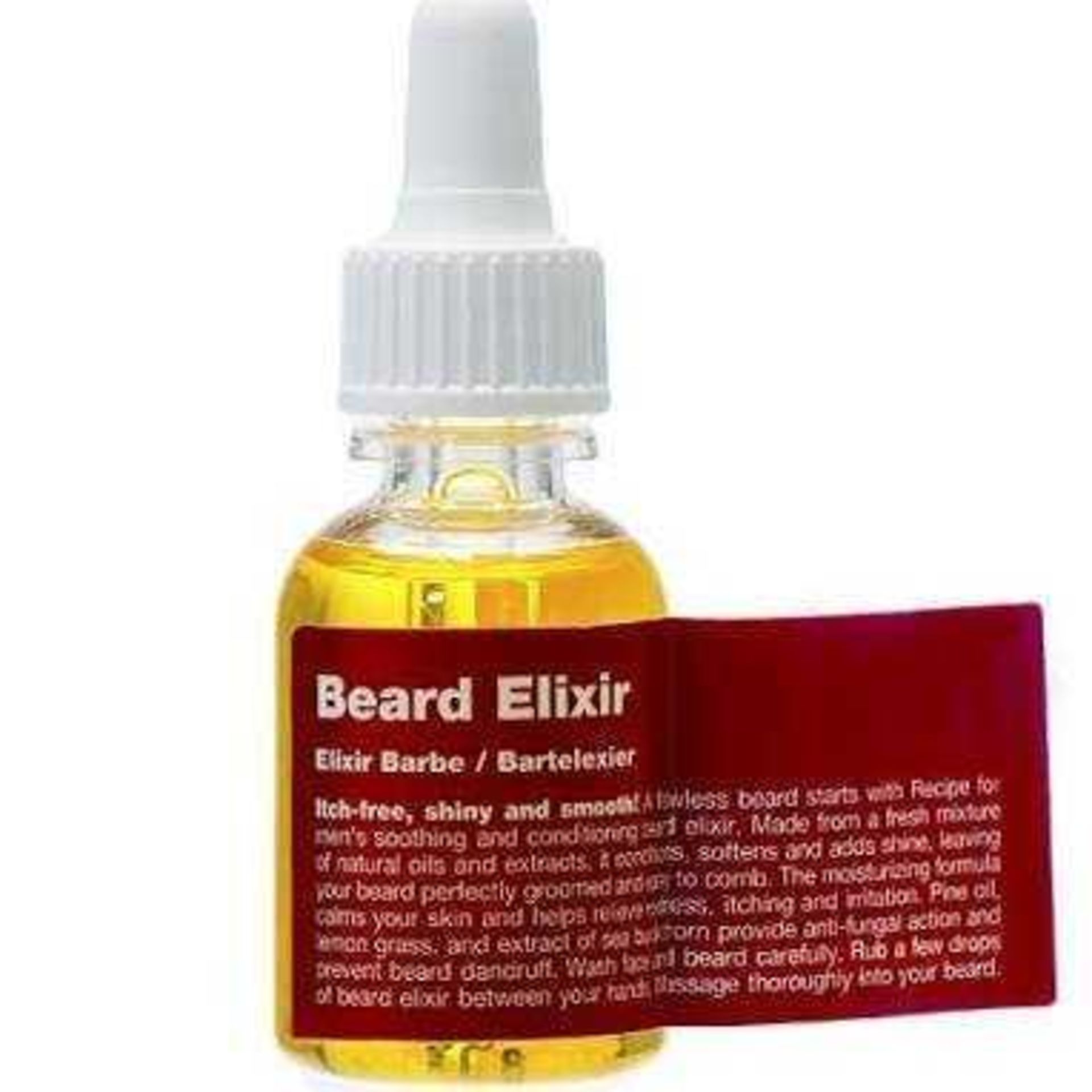 RRP £150 Lot To Contain 5 Brand New Packs Of 3 X 25Ml Beard Elixir Oil