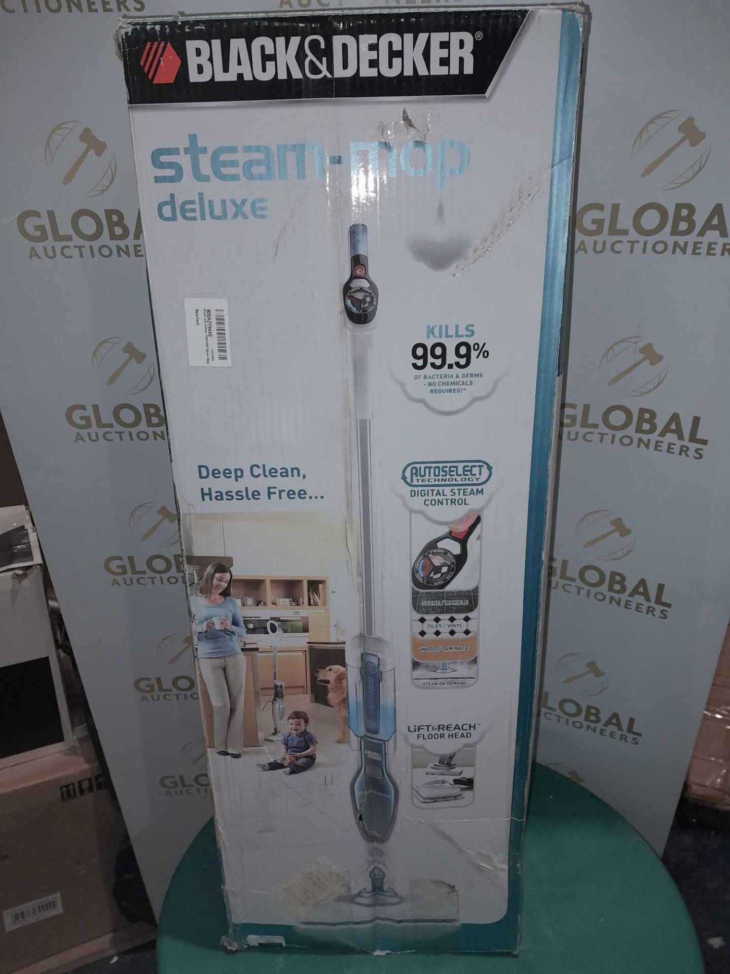 RRP £130 Lot To Contain 4 Assorted Items To Include A Black And Decker Steam Mop, Dish Draining Rack - Image 2 of 2