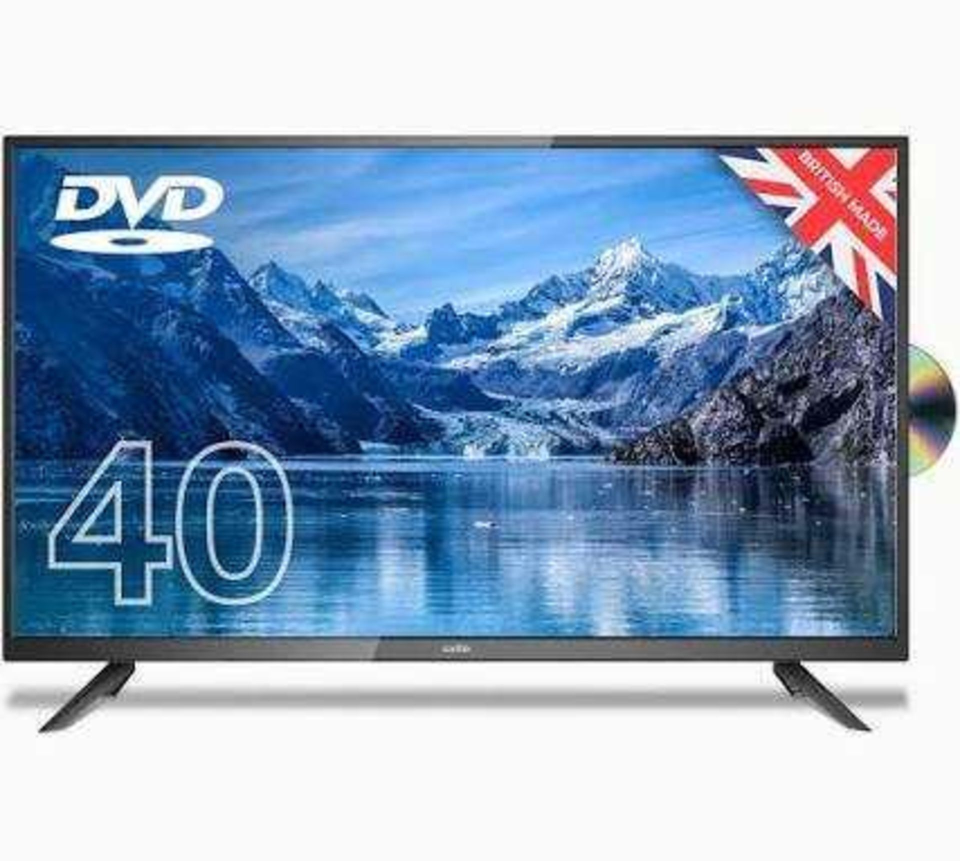 RRP £200 Boxed Cello 40" Full Hd Built In Dvd Player Tv