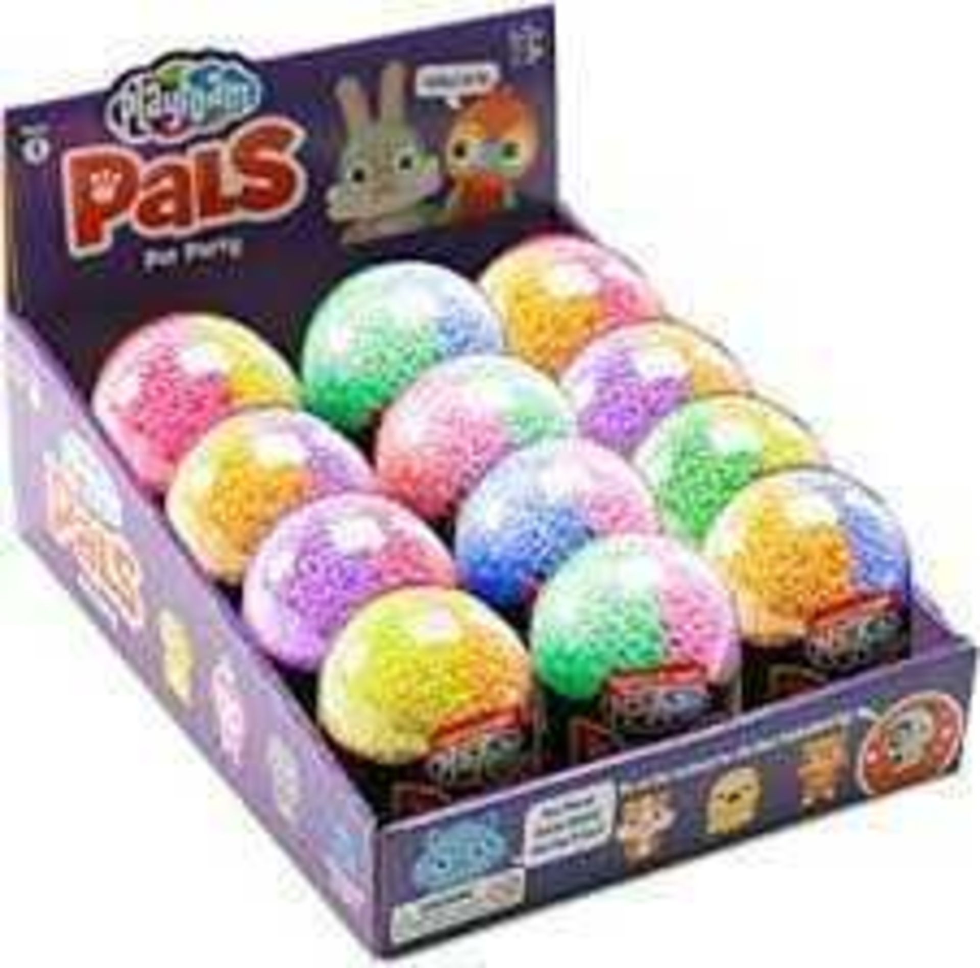 RRP £160 Lot To Contain 4 Boxed Brand New Play foam Pals Pet Party Sets (P)(