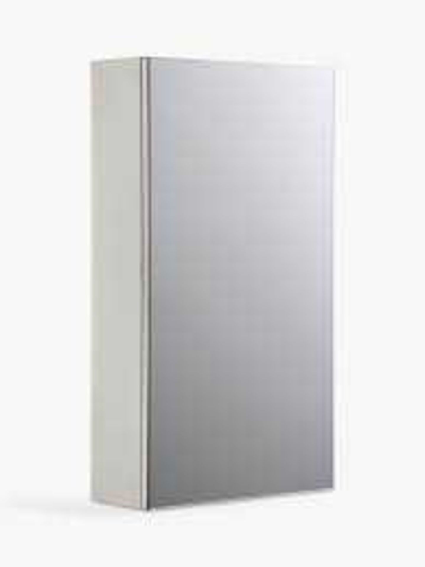 RRP £100 Boxed John Lewis Stainless Steel Single Cabinet