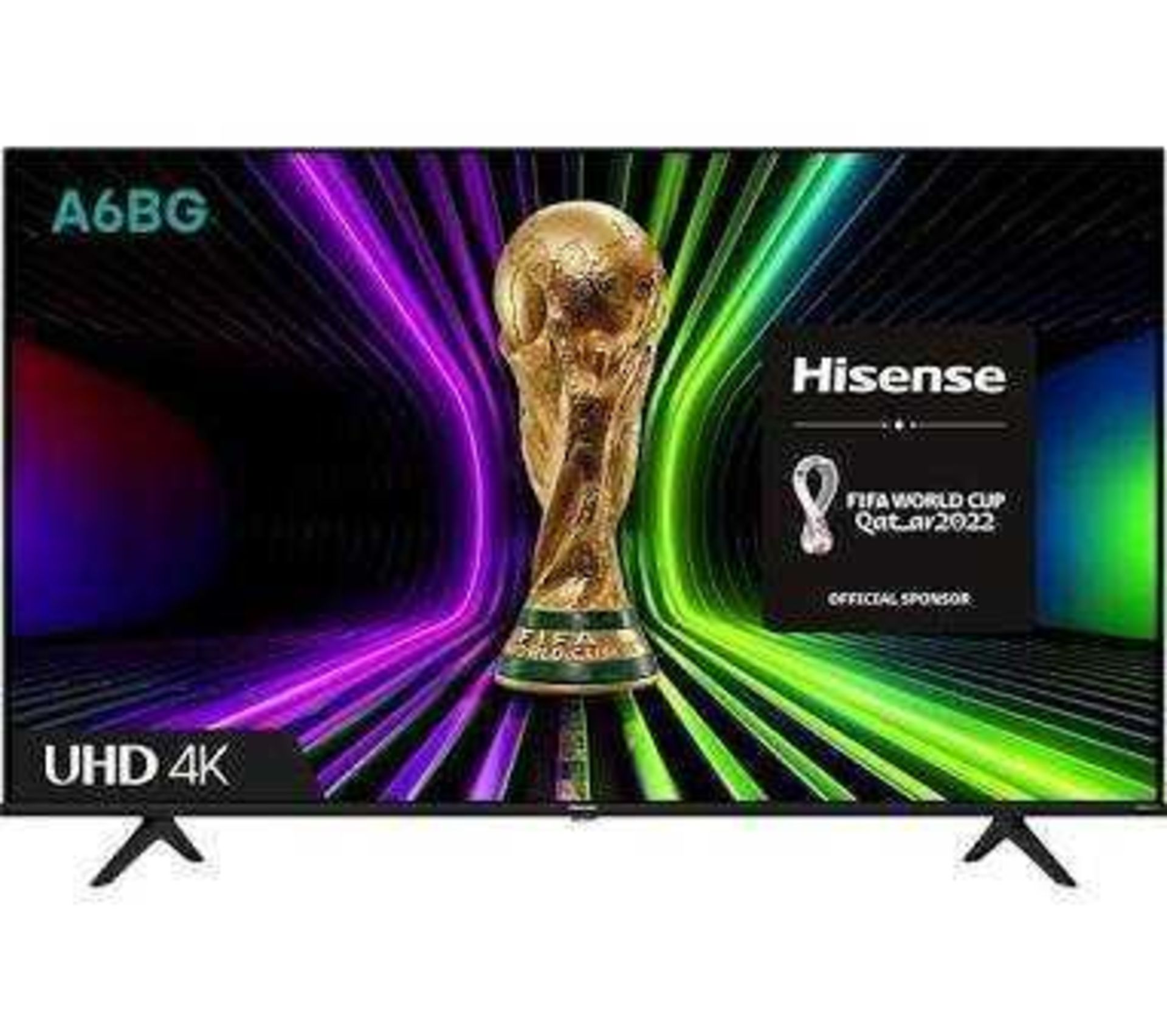 RRP £450 Boxed Hisense 50A6Egtuk 50" 4K Smart Tv (No Visible Damage)