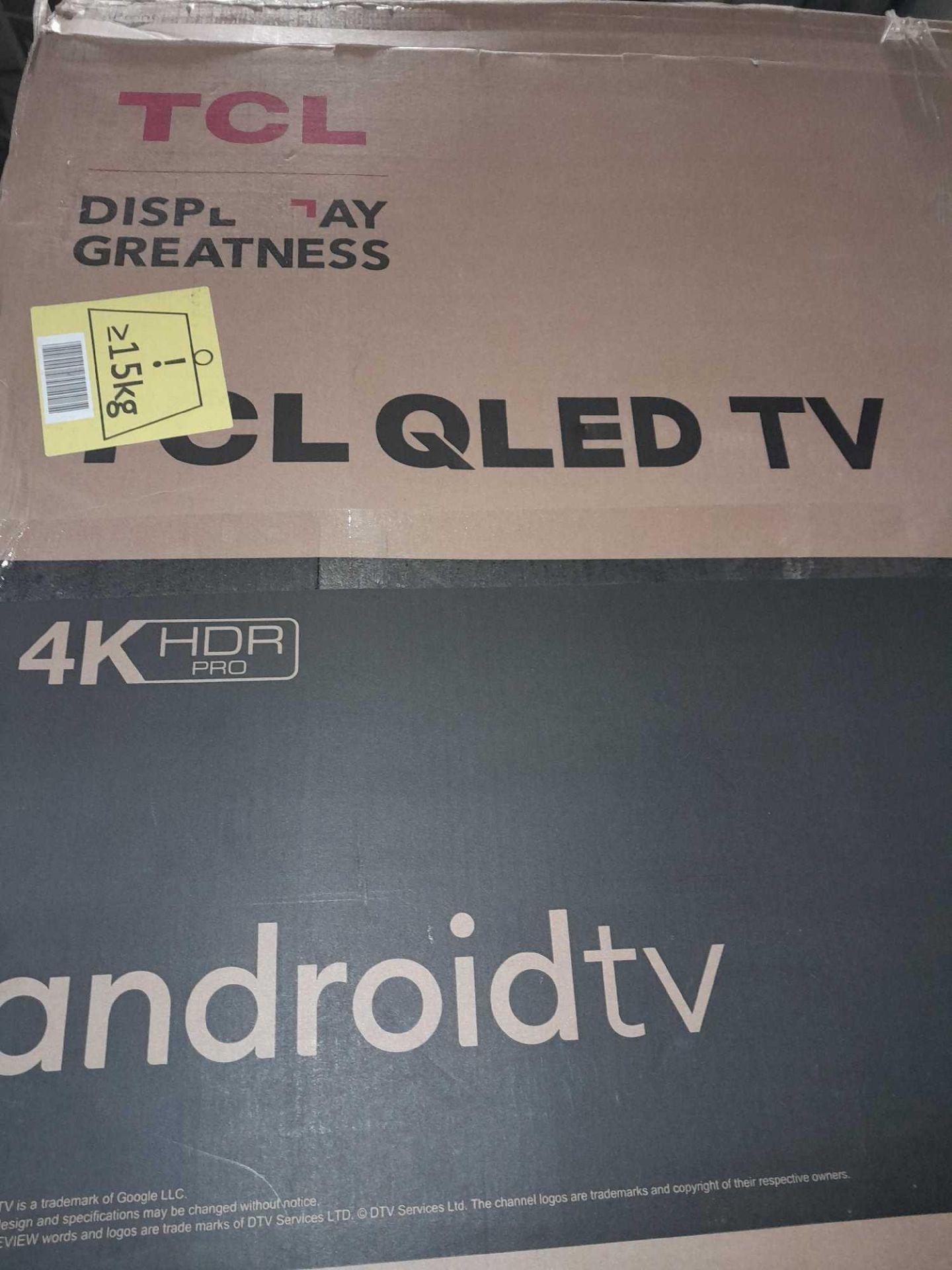 RRP £250 Tcl 50" Uhd Qled Android Tv - Image 2 of 2