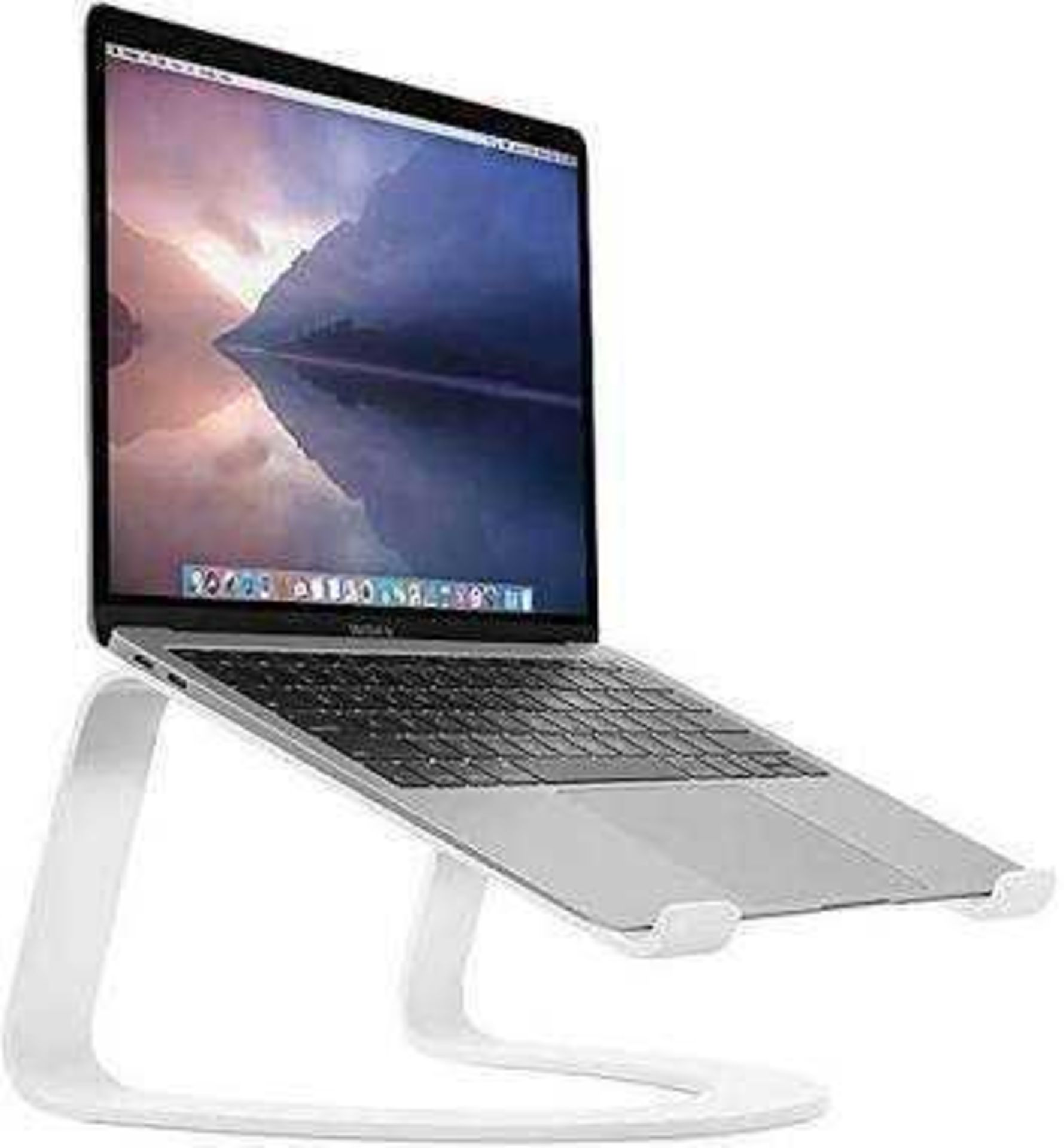 RRP £110 Twelvesouth Curve MacBook Stand White Boxed (New) (T)