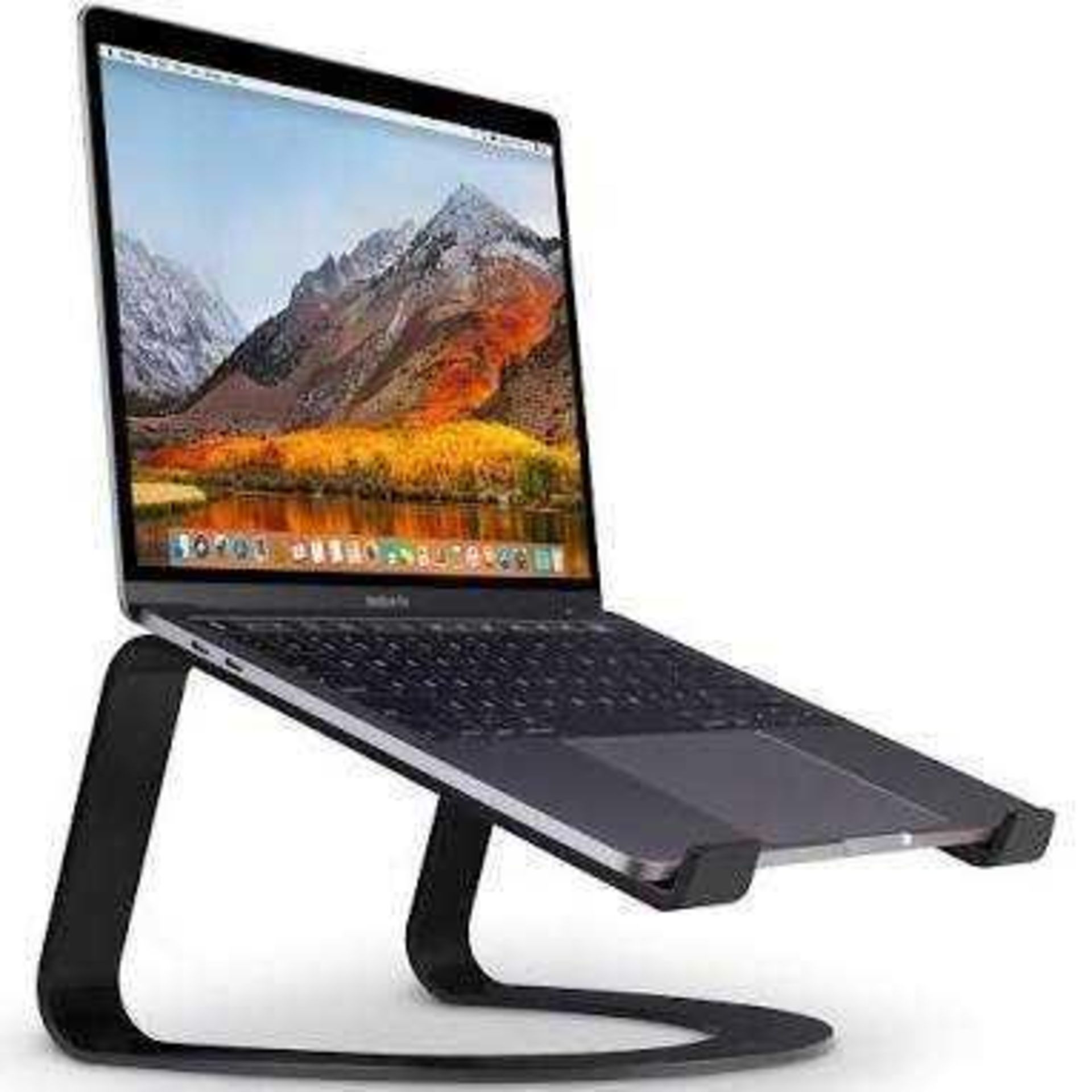 RRP £110 Twelvesouth Curve MacBook Stand Black