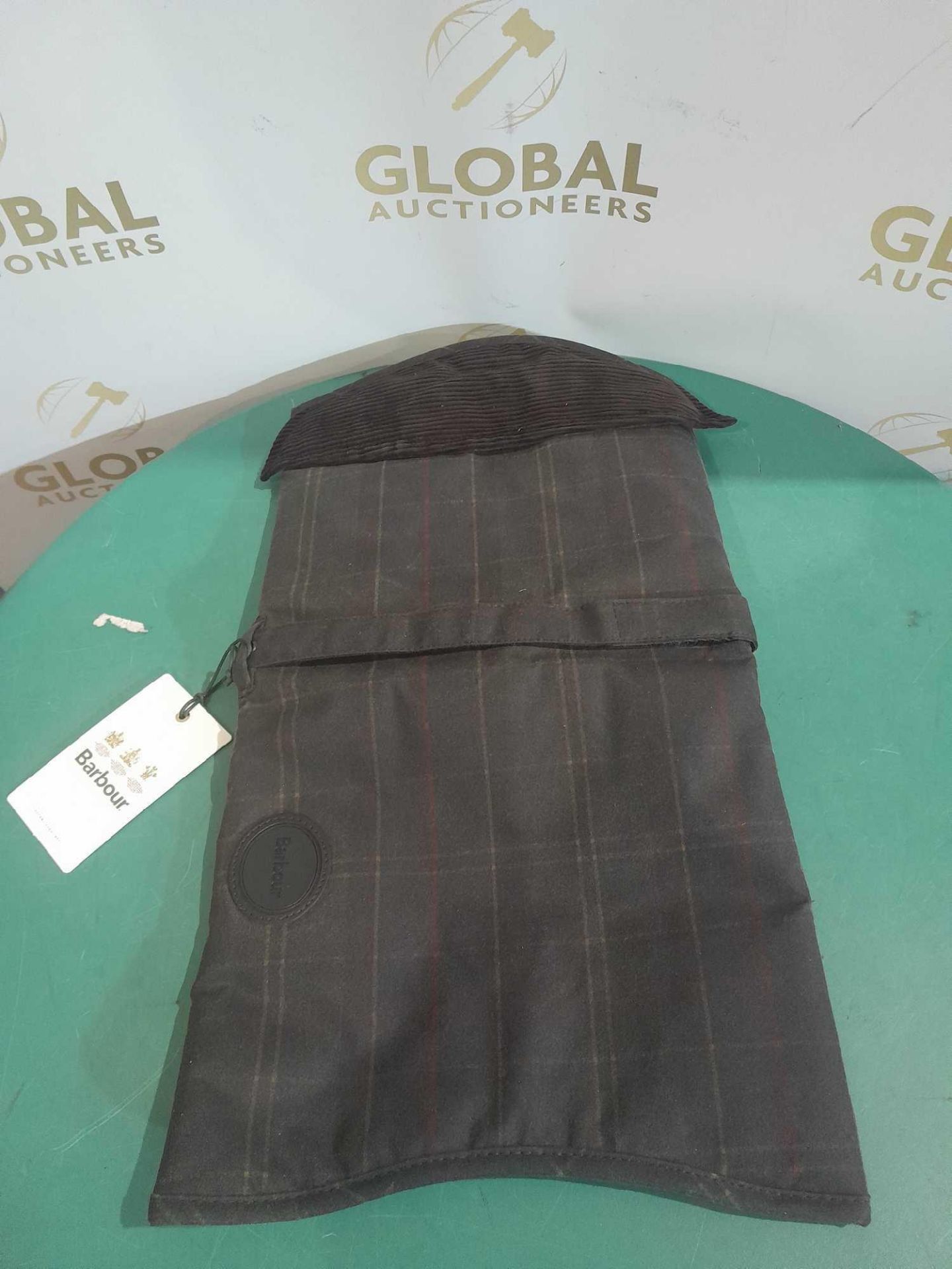 RRP £100 Lot To Contain 2 Brand New Barbour Tartan Wax Dog Coats - Image 2 of 2