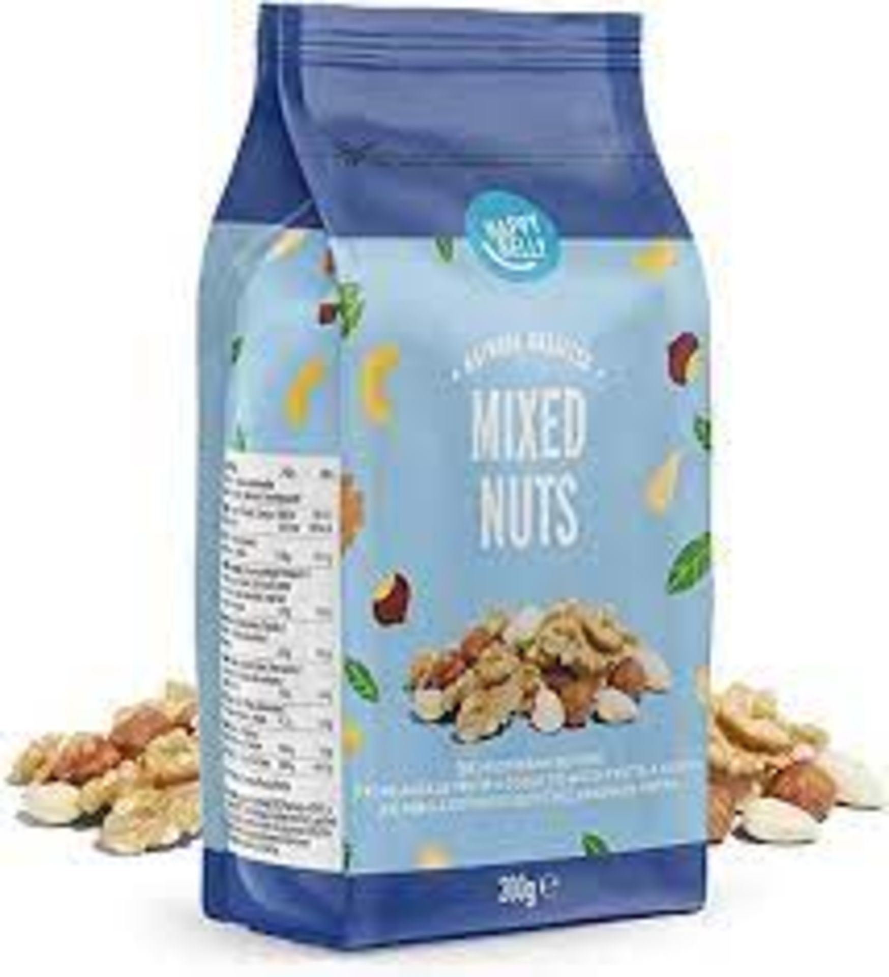 RRP £2985 (Approx. Count 392) Spsrl11Sc9K ""Amazon Brand - Happy Belly Mixed Nuts, 200G Myprotein