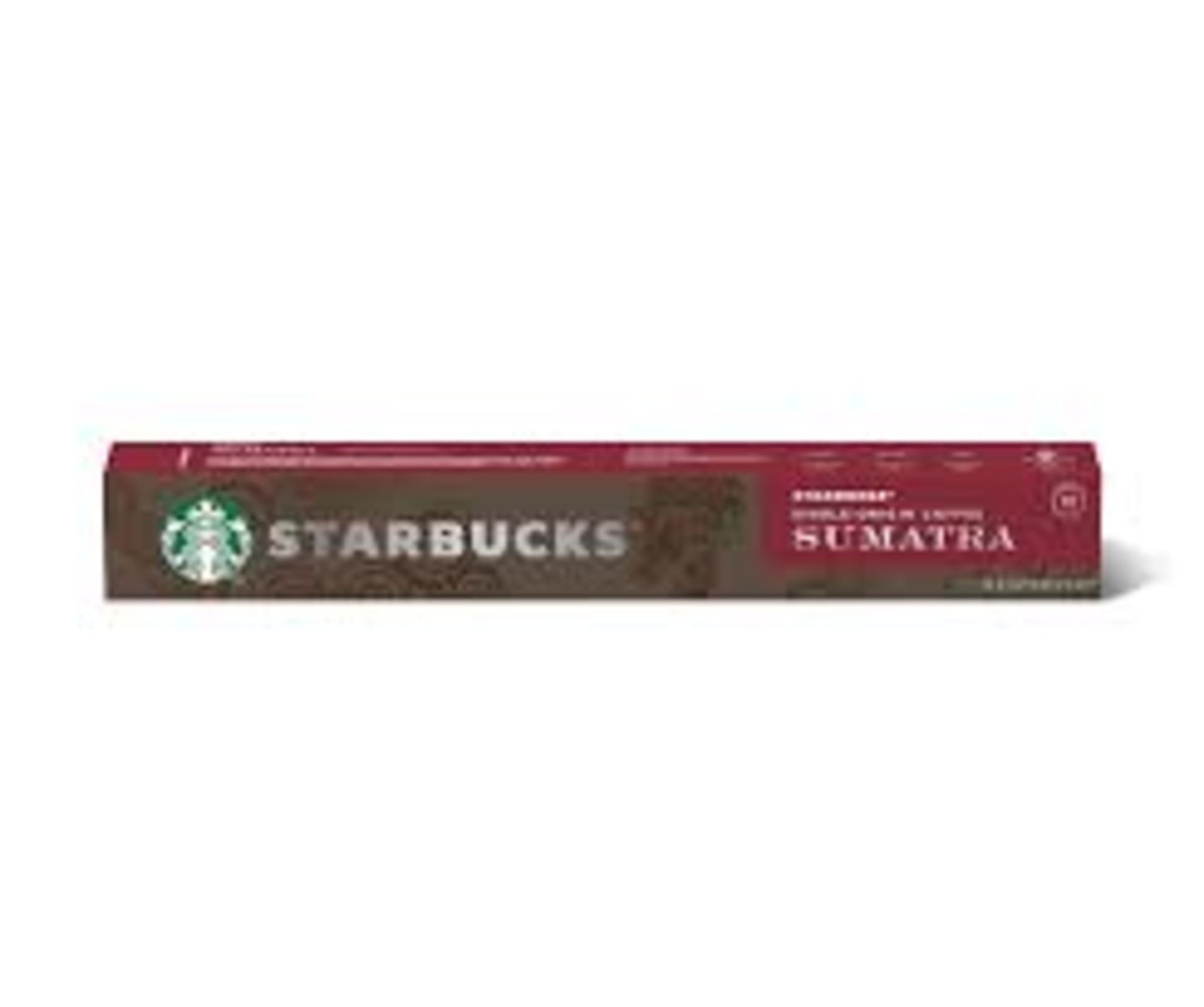 RRP £3519 (Approx. Count 209) Spw04H3934S Starbucks Single Origin Sumatra Dark Roast Coffee Pods,