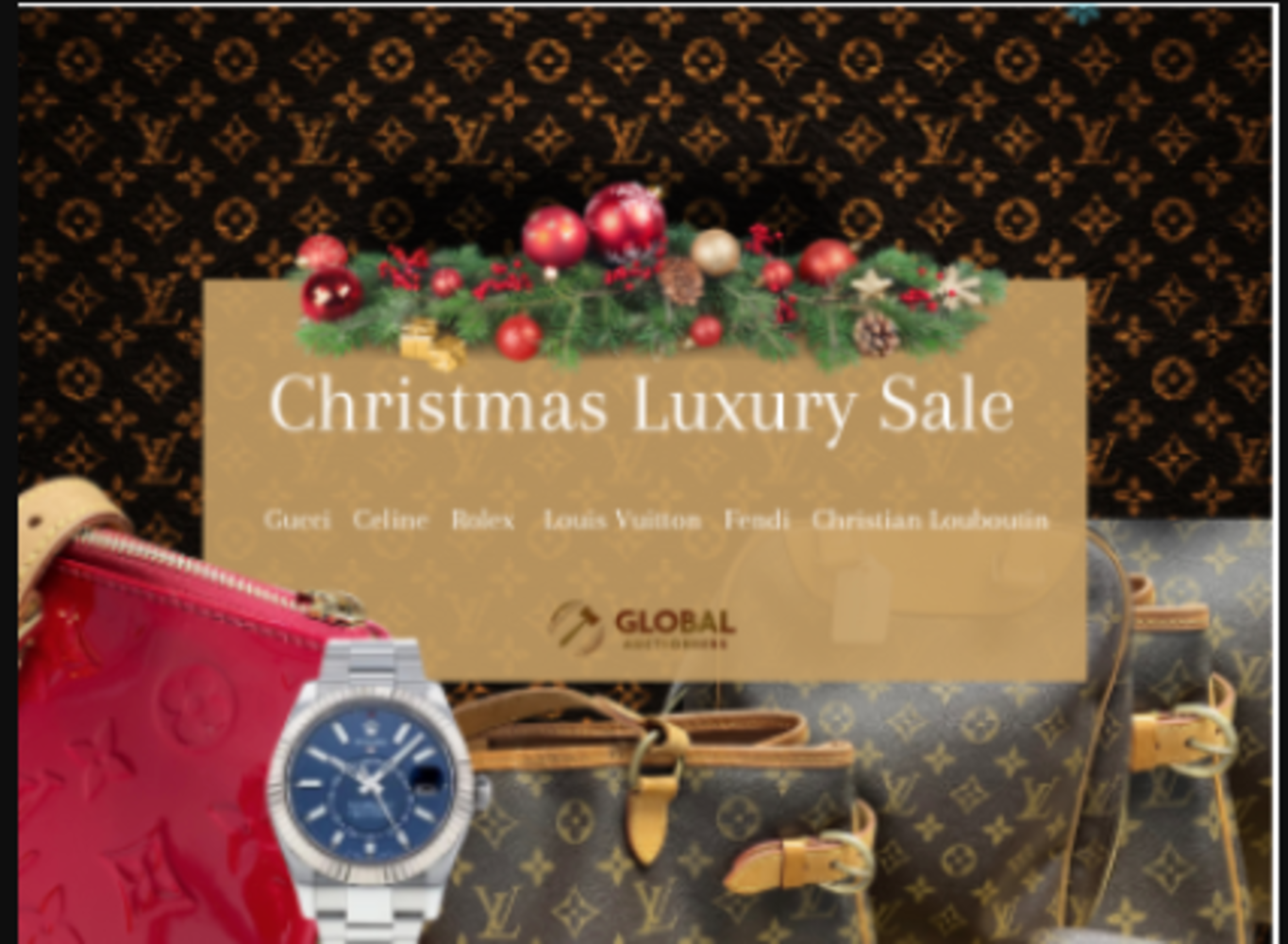 Christmas Luxury Handbag 5% Buyers Premium & No VAT On The Hammer!!  - 11th December 2022