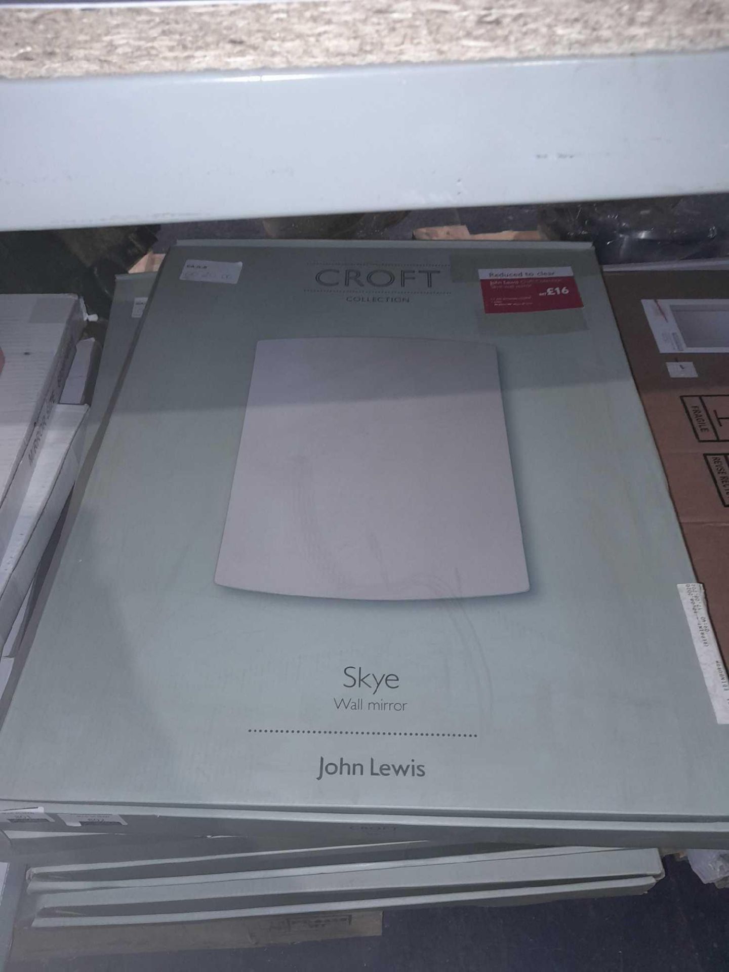 RRP £180 Lot To Contain 3X New John Lewis Croft Collection Skye Mirrors - Image 2 of 2