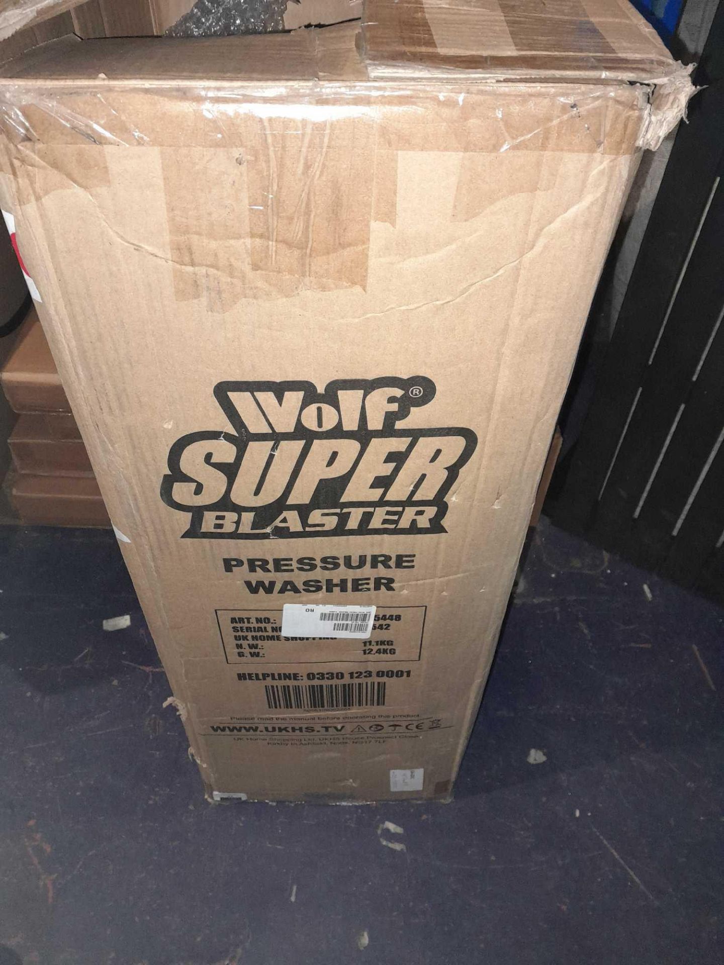 RRP £300 Wolf Super Blaster Pressure Washer - Image 3 of 3
