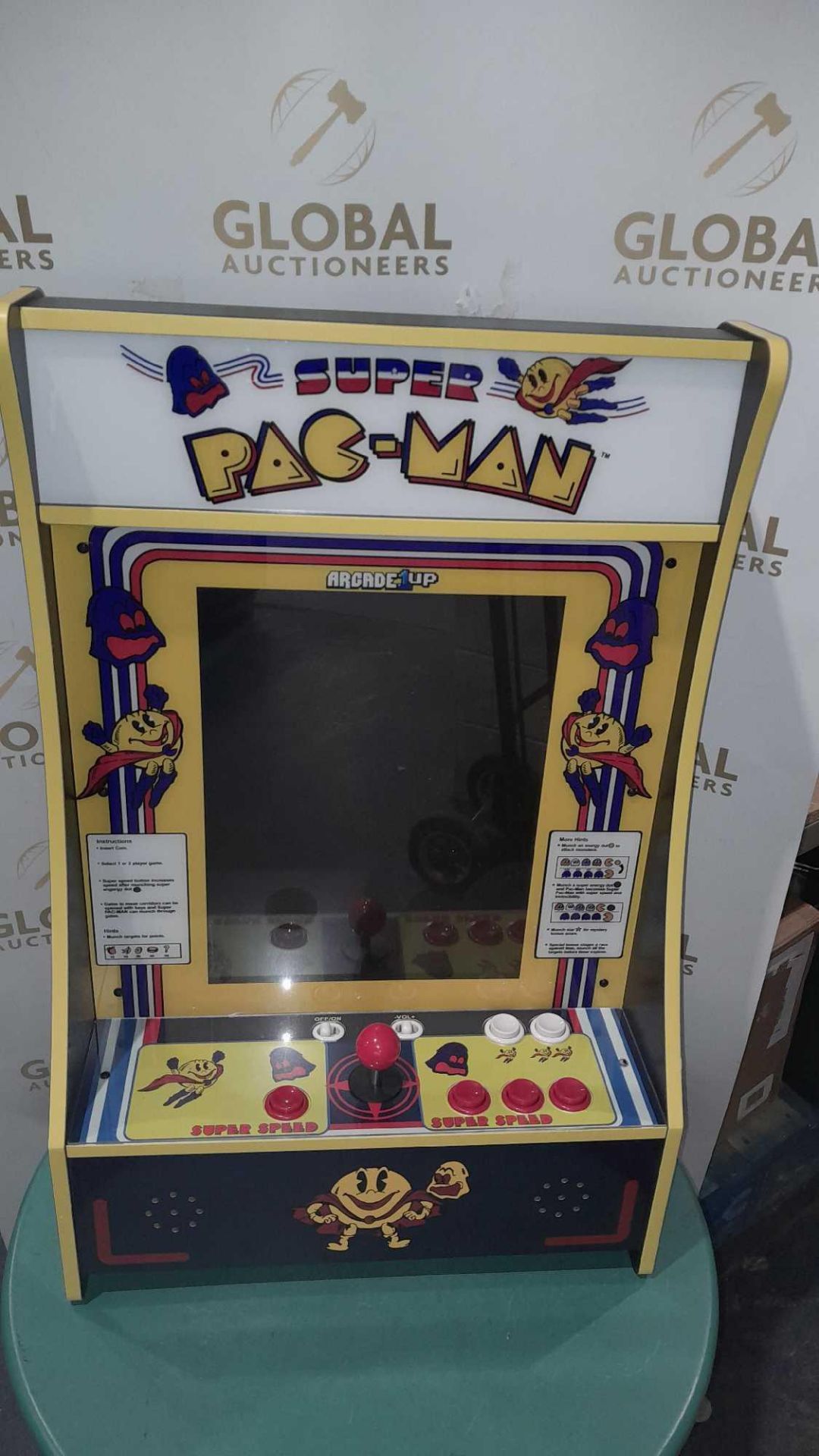 RRP £250 Boxed Arcade1Up Partycade Plus 17" Lcd Machine 10 Games Choice Of Pacman - Image 2 of 2