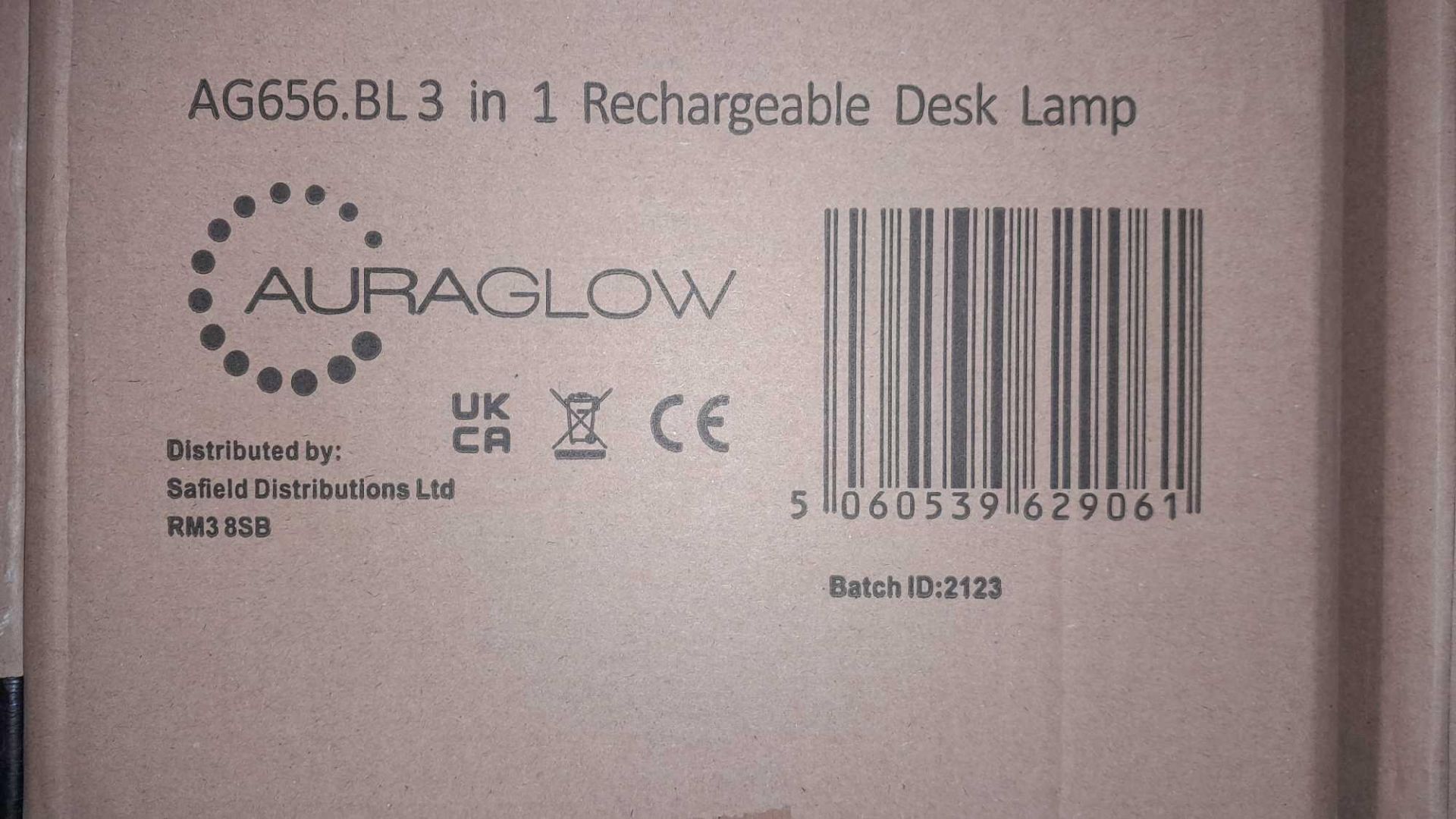 RRP £180 Box To Contain 6X Auraglow Set Of 2, 3-In-1 Magnetic Desk Lights In Gift Boxes - Image 2 of 2
