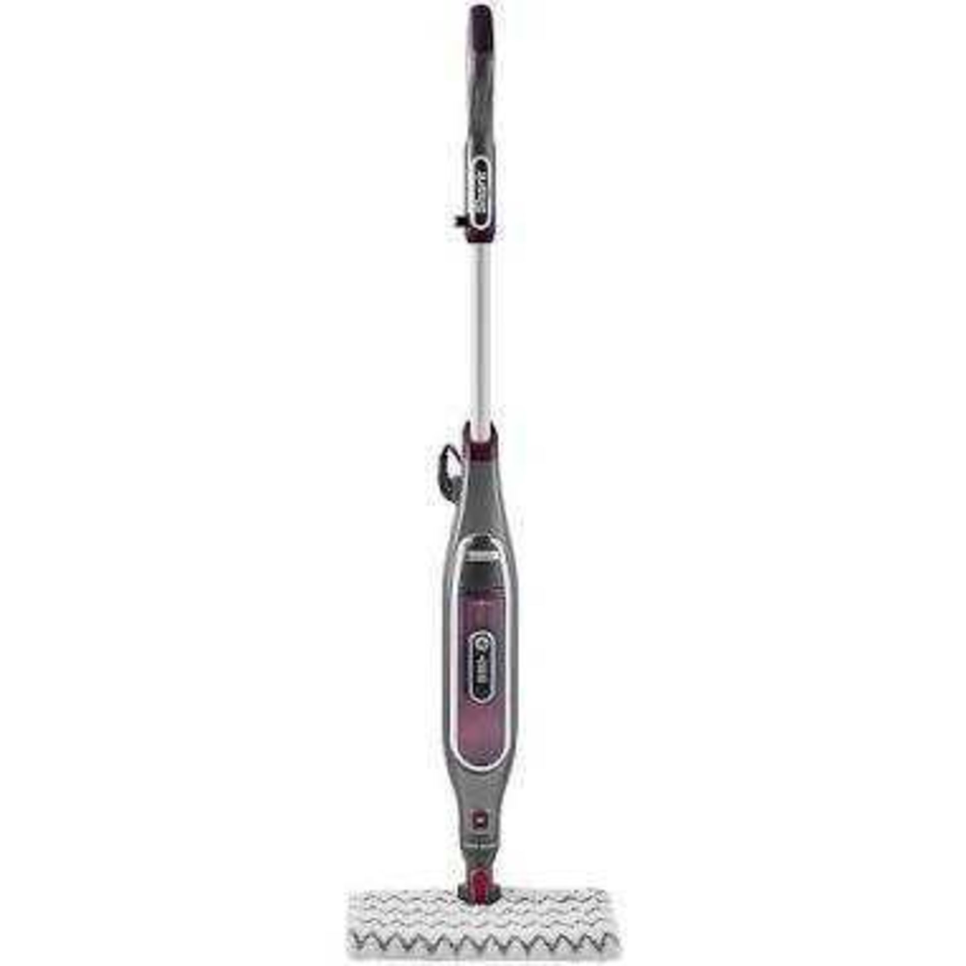 RRP £140 Boxed Shark Klink & Flip Smartronic Steam Mop S6003 With 2 Extra Pads & Carpet Glider