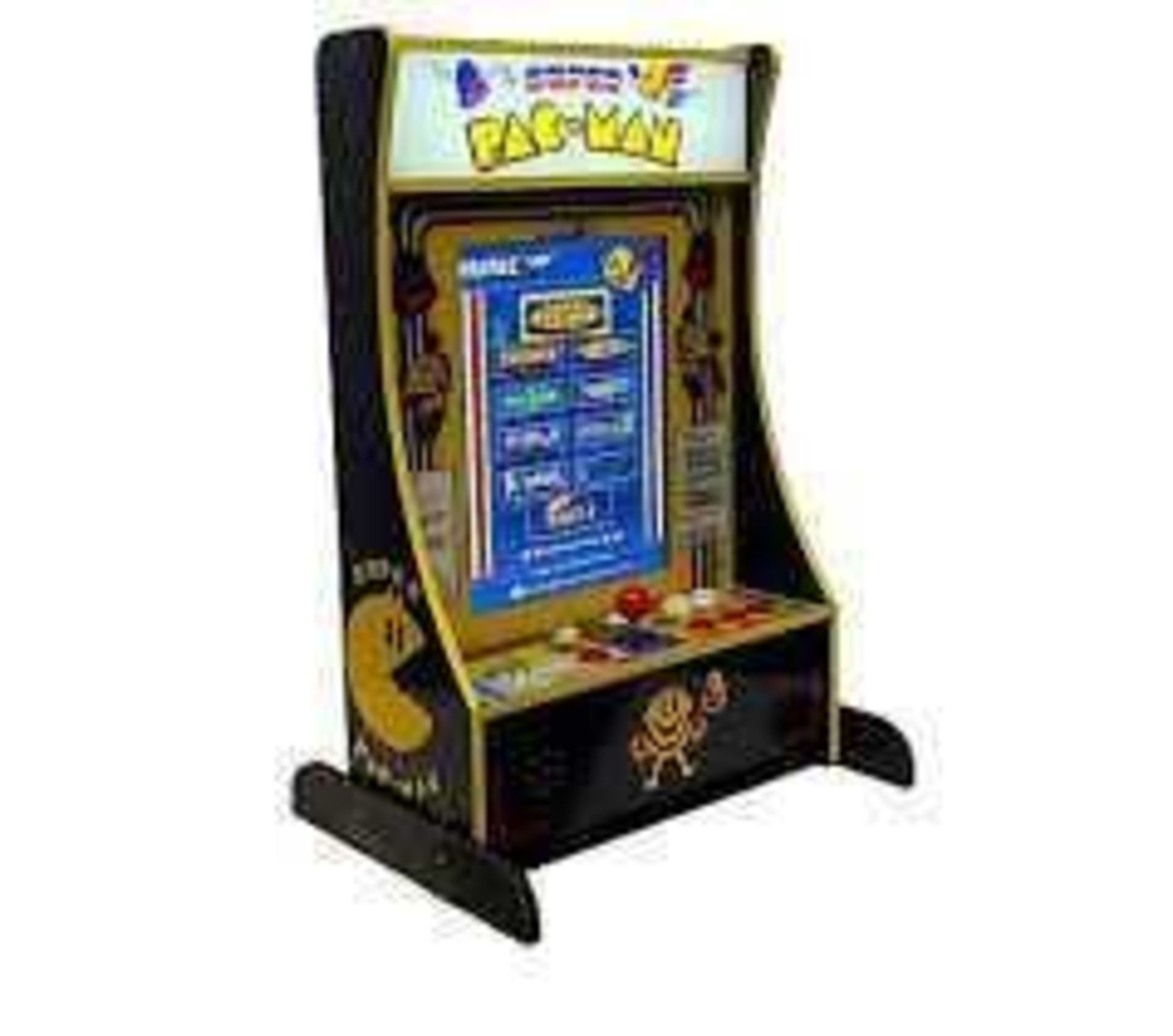 RRP £250 Boxed Arcade1Up Partycade Plus 17" Lcd Machine 10 Games Choice Of Pacman