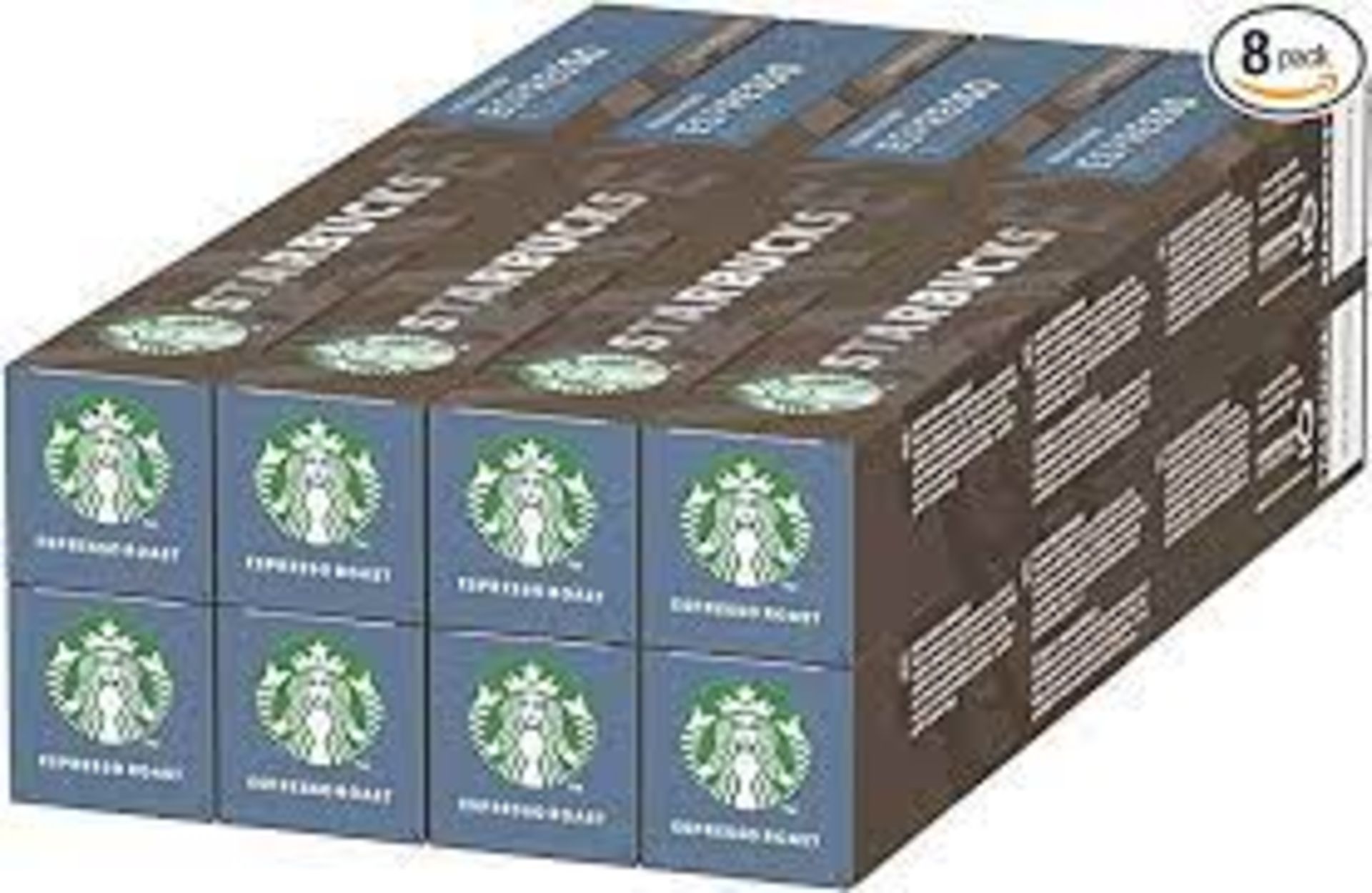 RRP £2601 (Approx. Count 547) spSJB21FCXm "STARBUCKS Espresso Roast By Nespresso Dark Roast Coffee