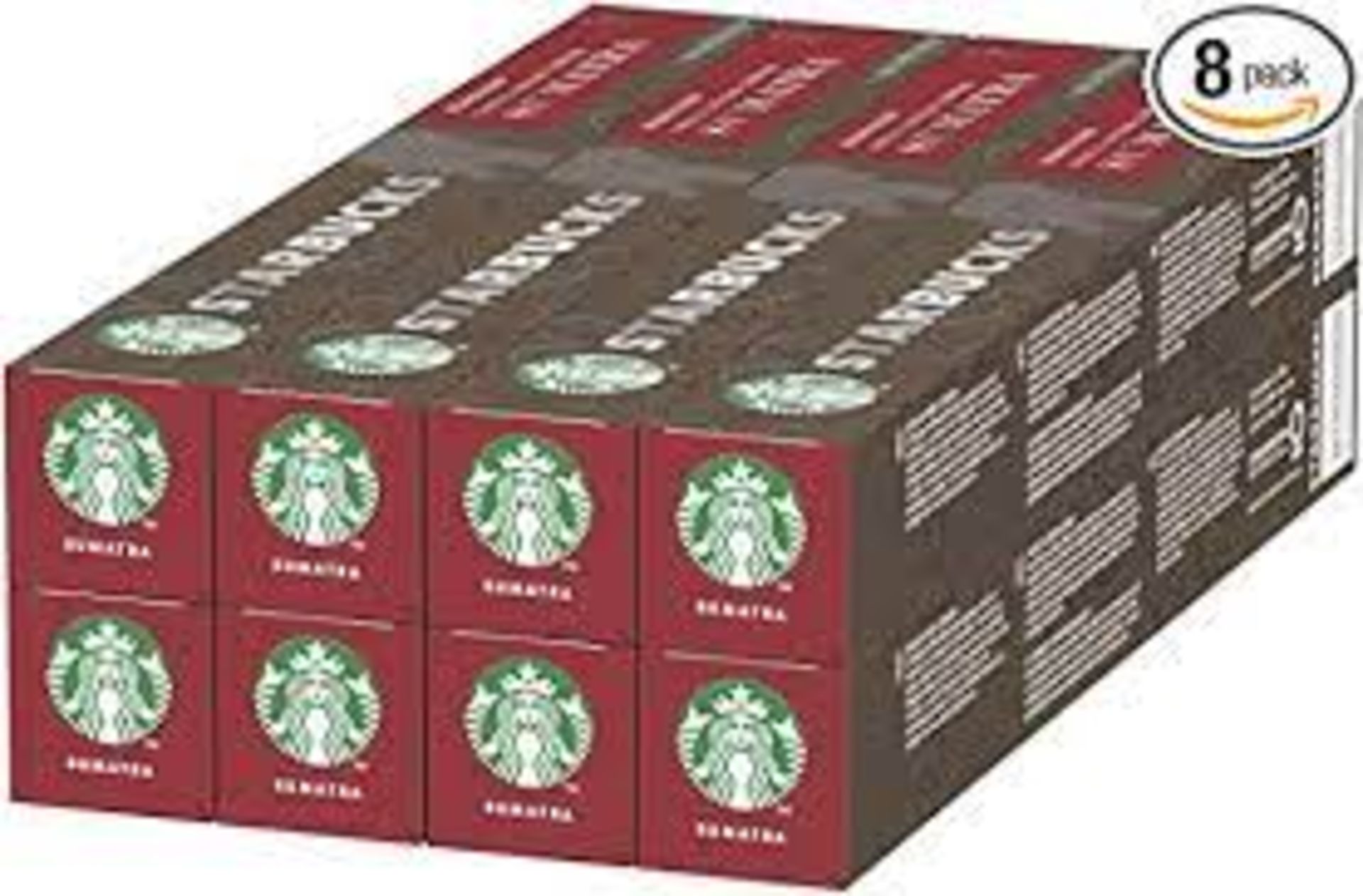 RRP £1609 (Approx. Count 95) Spidp11Qczv ""Starbucks Single Origin Sumatra Dark Roast Coffee Pods,