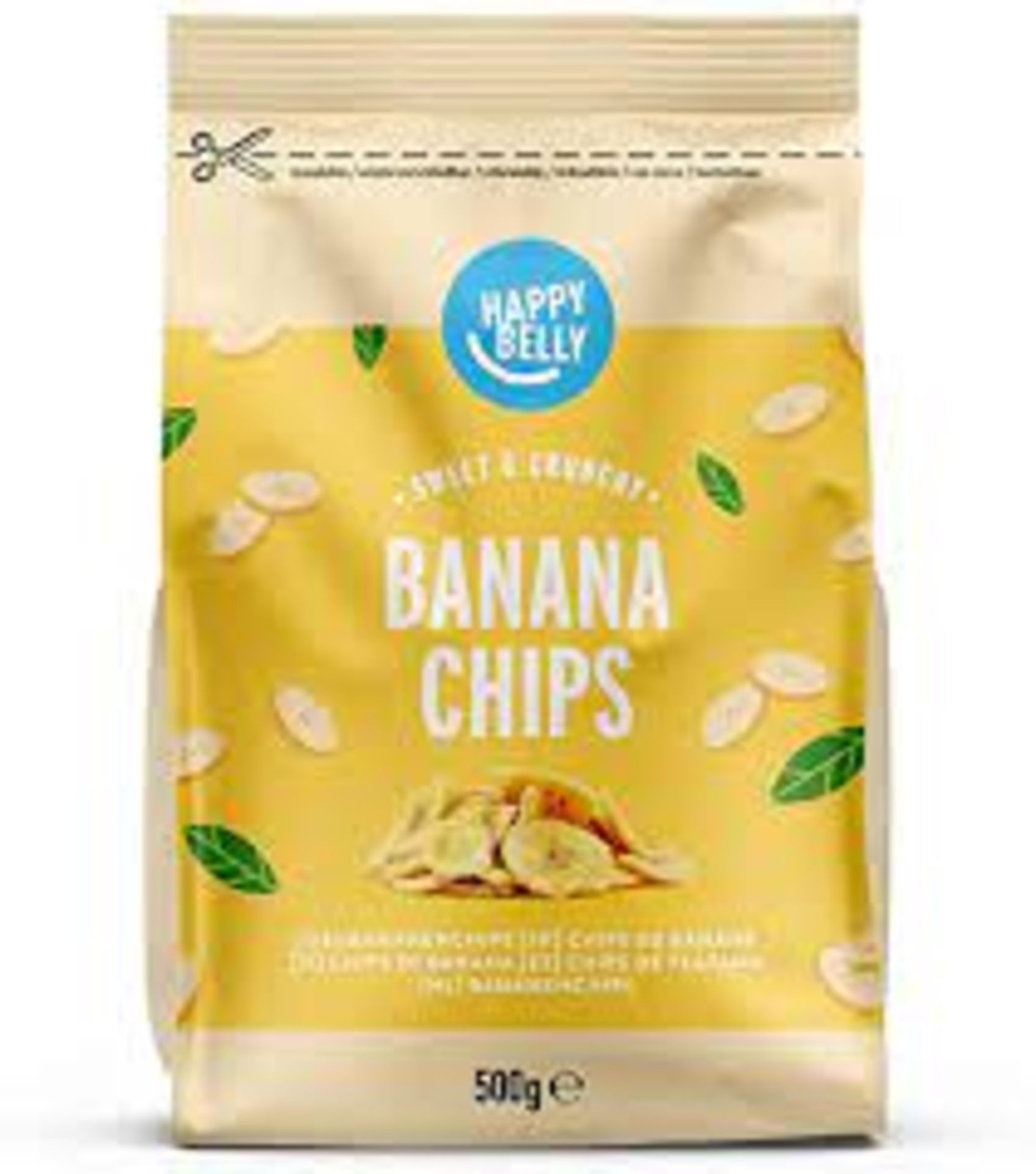 RRP £900 (Aprox Count 95) Pallet to Contain Happy Belly banana chips, desiccated coconut. (