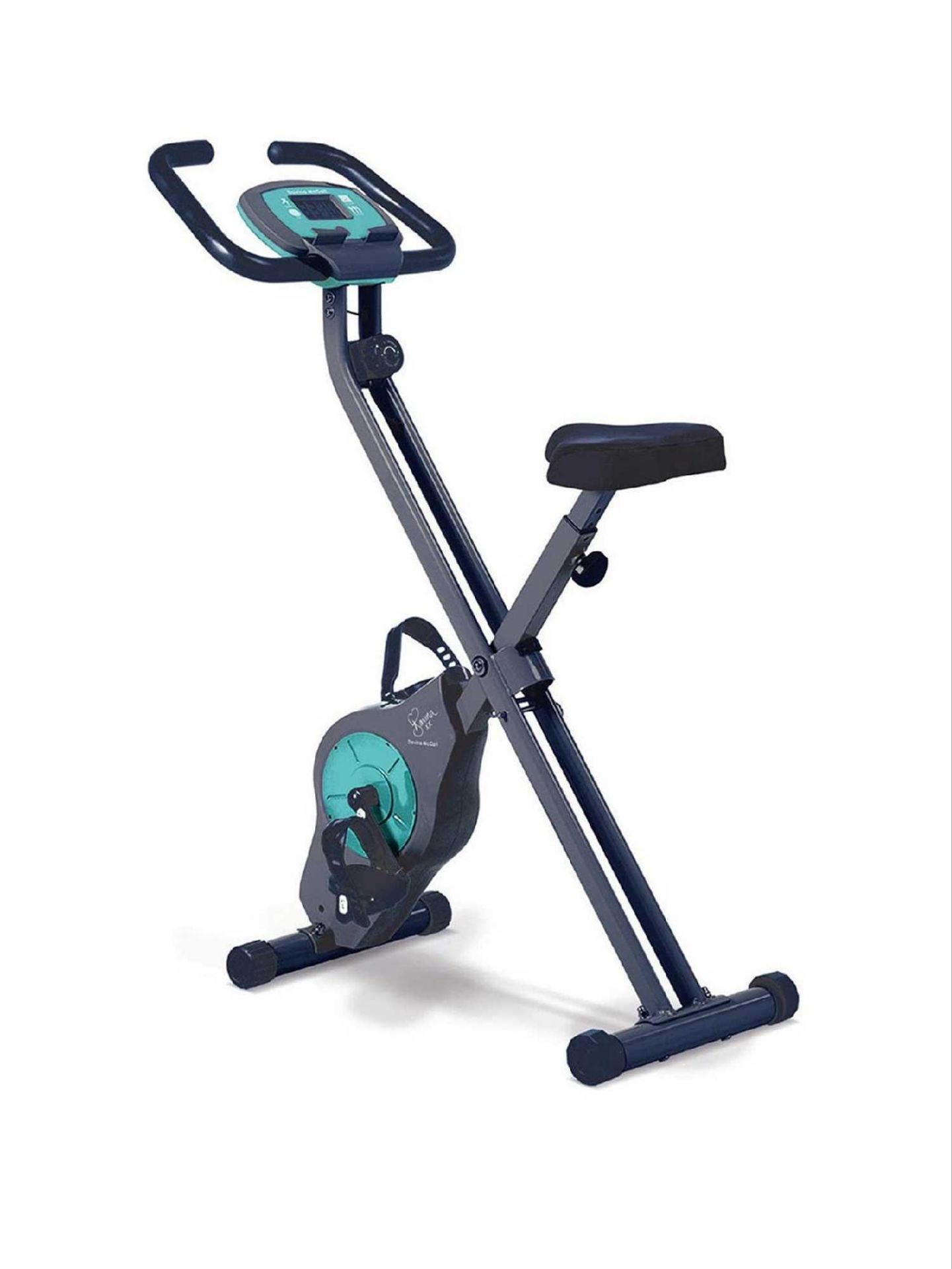 RRP £165 Boxed Davina McCall Folding Exercise Bike