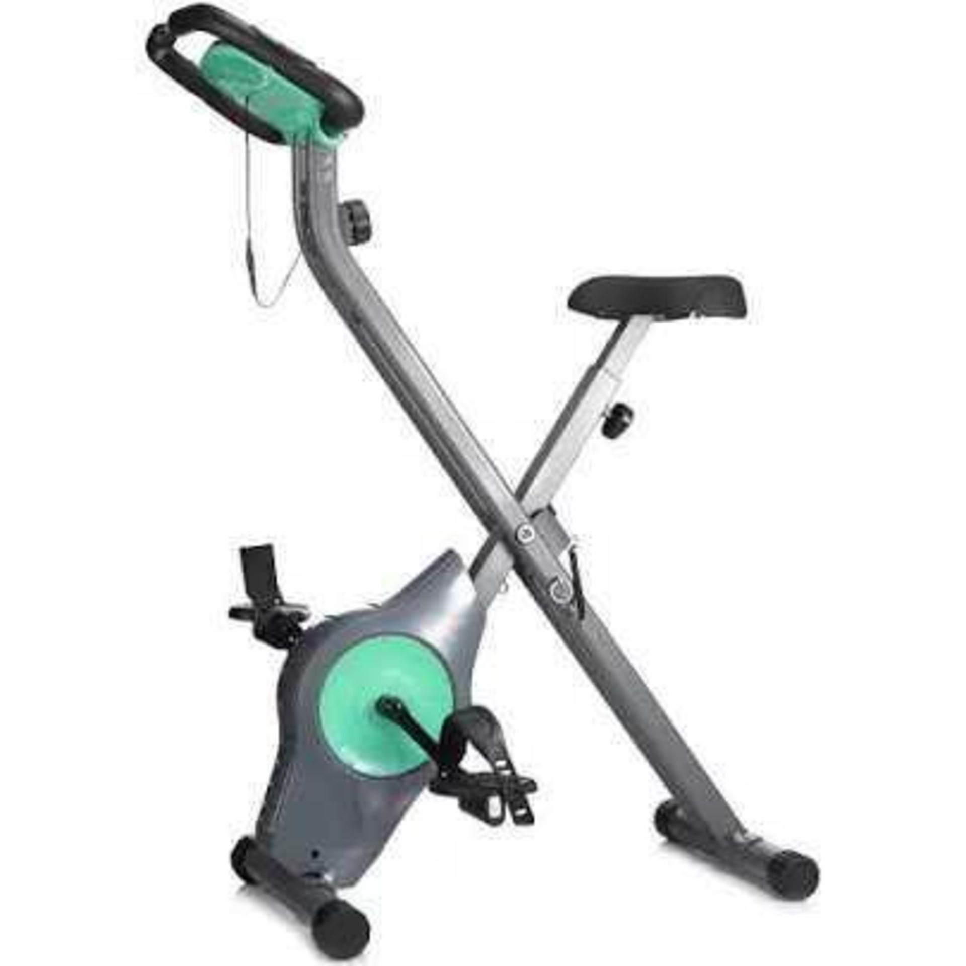 RRP £165 Wrapped Davina Fitness Folding Magnetic Exercise Bike - Image 2 of 3