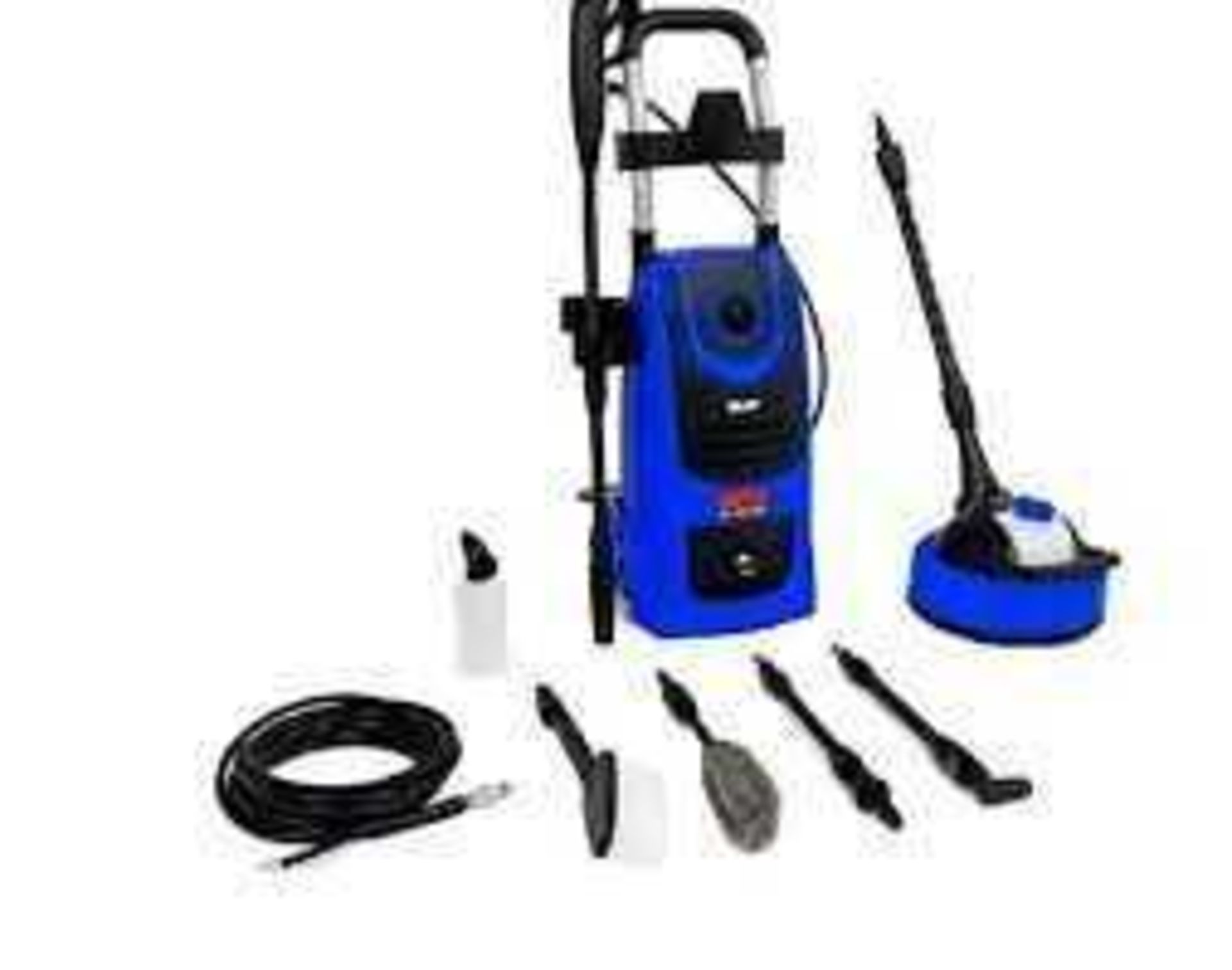 RRP £200 Wolf Super Blaster Pressure Washer. Black/Blue.