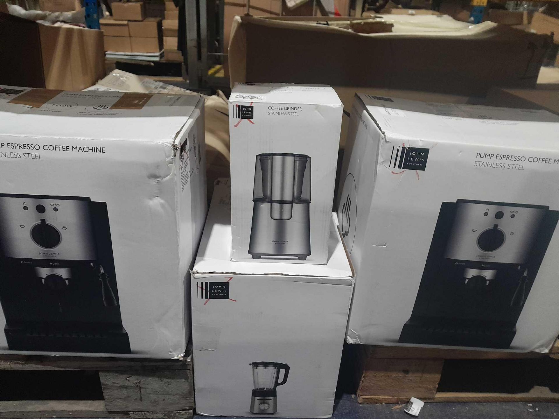RRP £240 Lot To Contain 4 Boxed Assorted John Lewis Items To Include Pump Espresso Coffee Machines, - Image 2 of 2