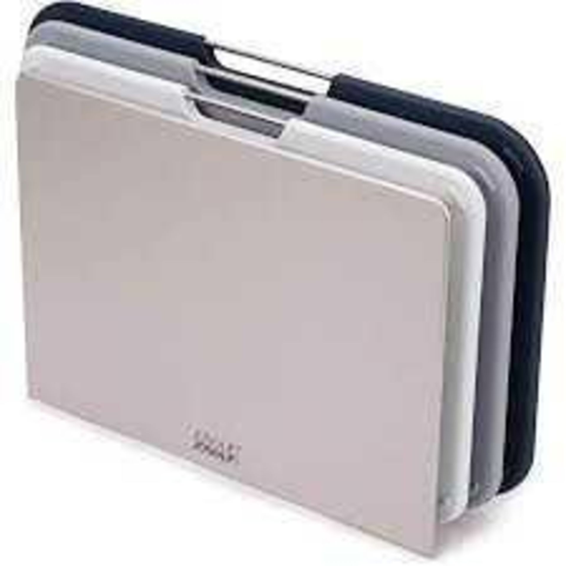 RRP £300 Joseph joseph 6X Nest Chopping Boards. White/Grey/Black.