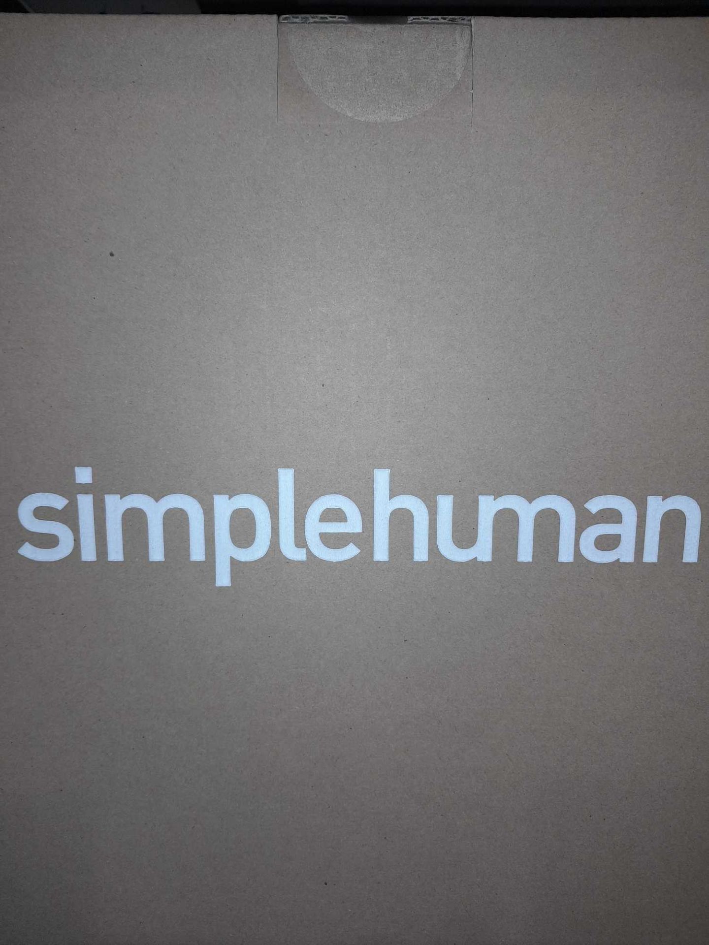 RRP £200 Lot To Contain 8 Boxed Brand New Simplehuman Black Plastic 10Litre Slim Step Can Bins - Image 2 of 2