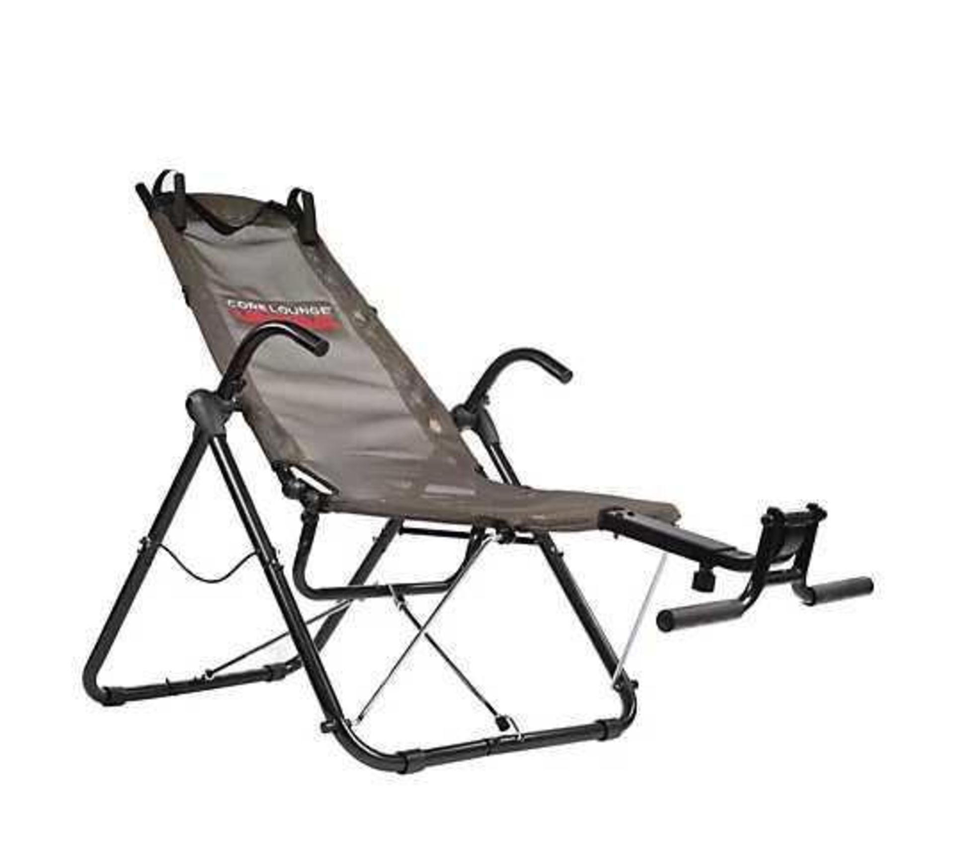 RRP £140 Boxed Fitquest Core Lounger Foldable Workout Chair