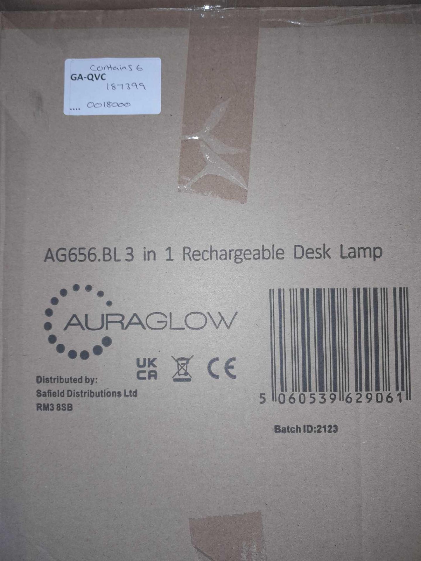 RRP £180 Box To Contain 6X Auraglow Set Of 2, 3-In-1 Magnetic Desk Lights In Gift Boxes (Brand New, - Image 2 of 2