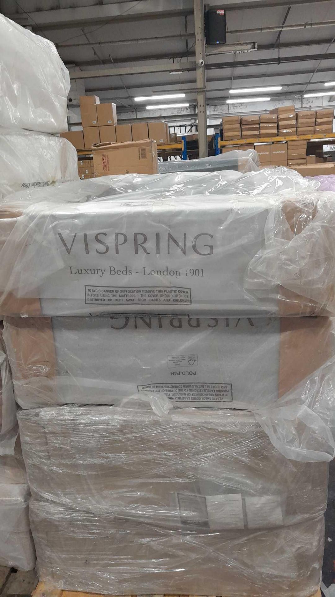 RRP £1750 Bagged Vispring 150X200Cm Premier Divan Bed Base (Grade A) - Image 2 of 3