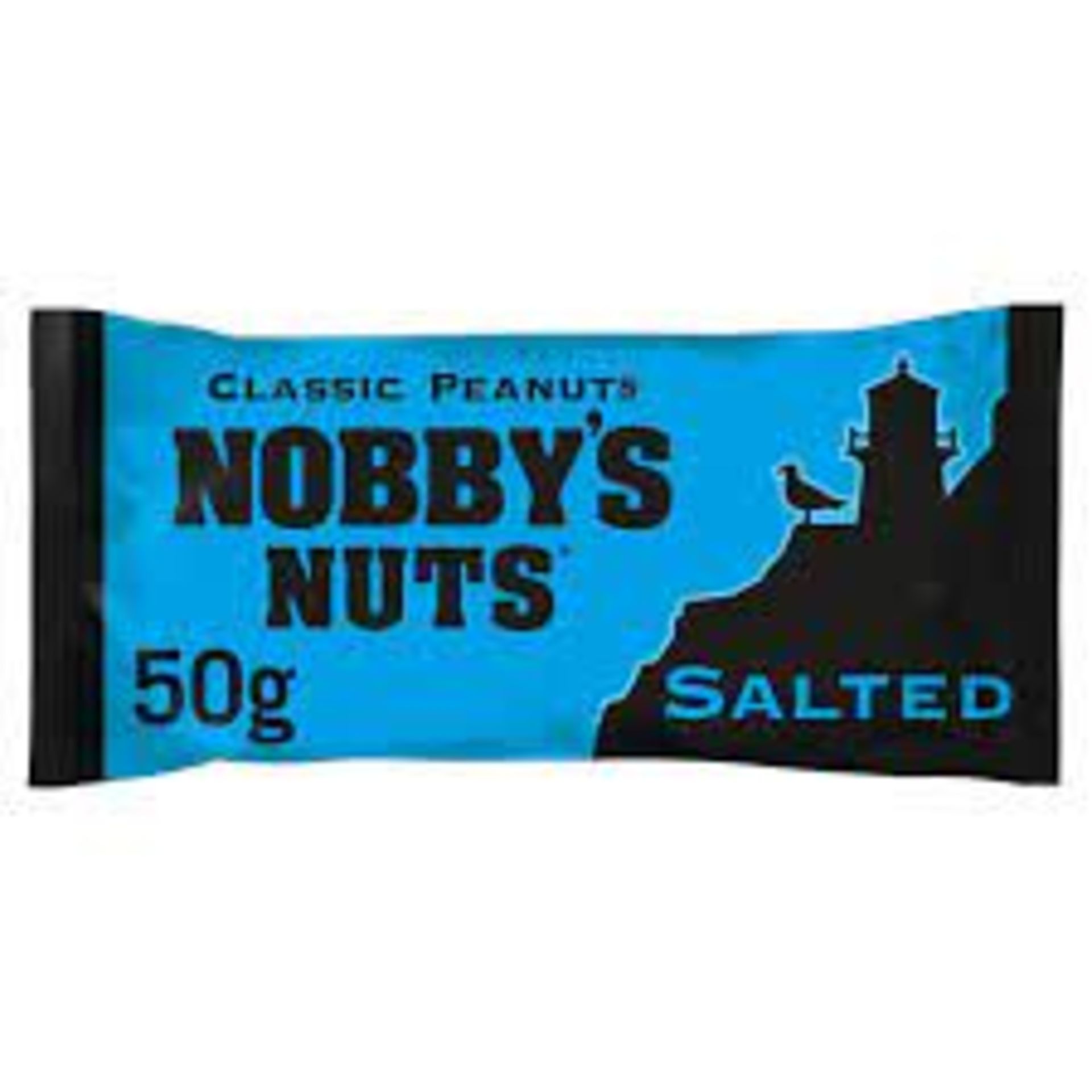 RRP £2137 (Approx. Count 159) Spw48W6515U Nobby'S Nuts Classic Salted Peanuts, 50G (Case Of 24)