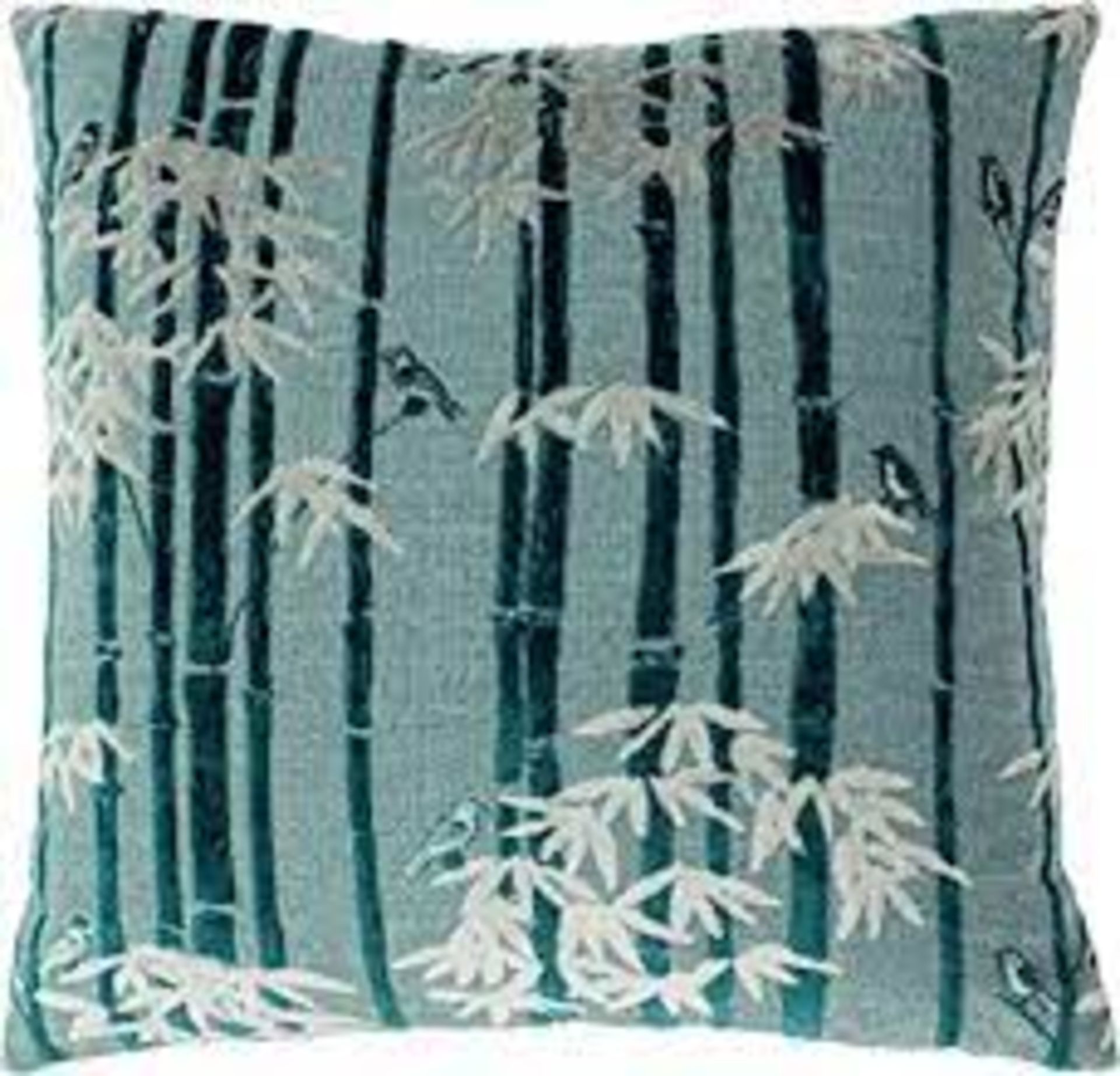 RRP £1165 (Approx Count 30) Spw42H1810J Paoletti Fiesta Twin Pack Feather Filled Cushions, Sage/ - Image 2 of 2