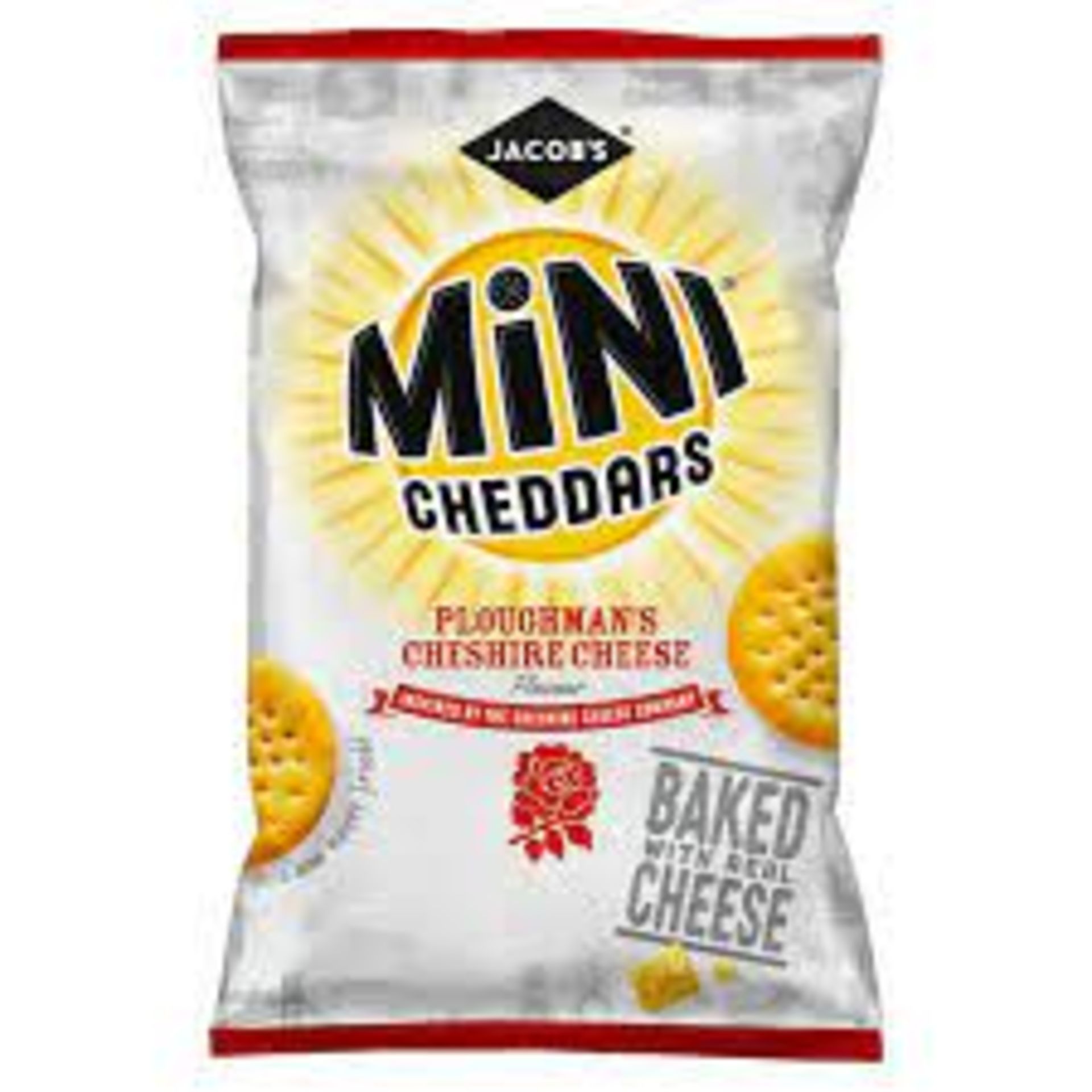RRP £2185 (Approx. Count 197) Spsrl11Nrpk ""Jacob'S Mini Cheddars Ploughman‚Äôs Cheese Grab Bag