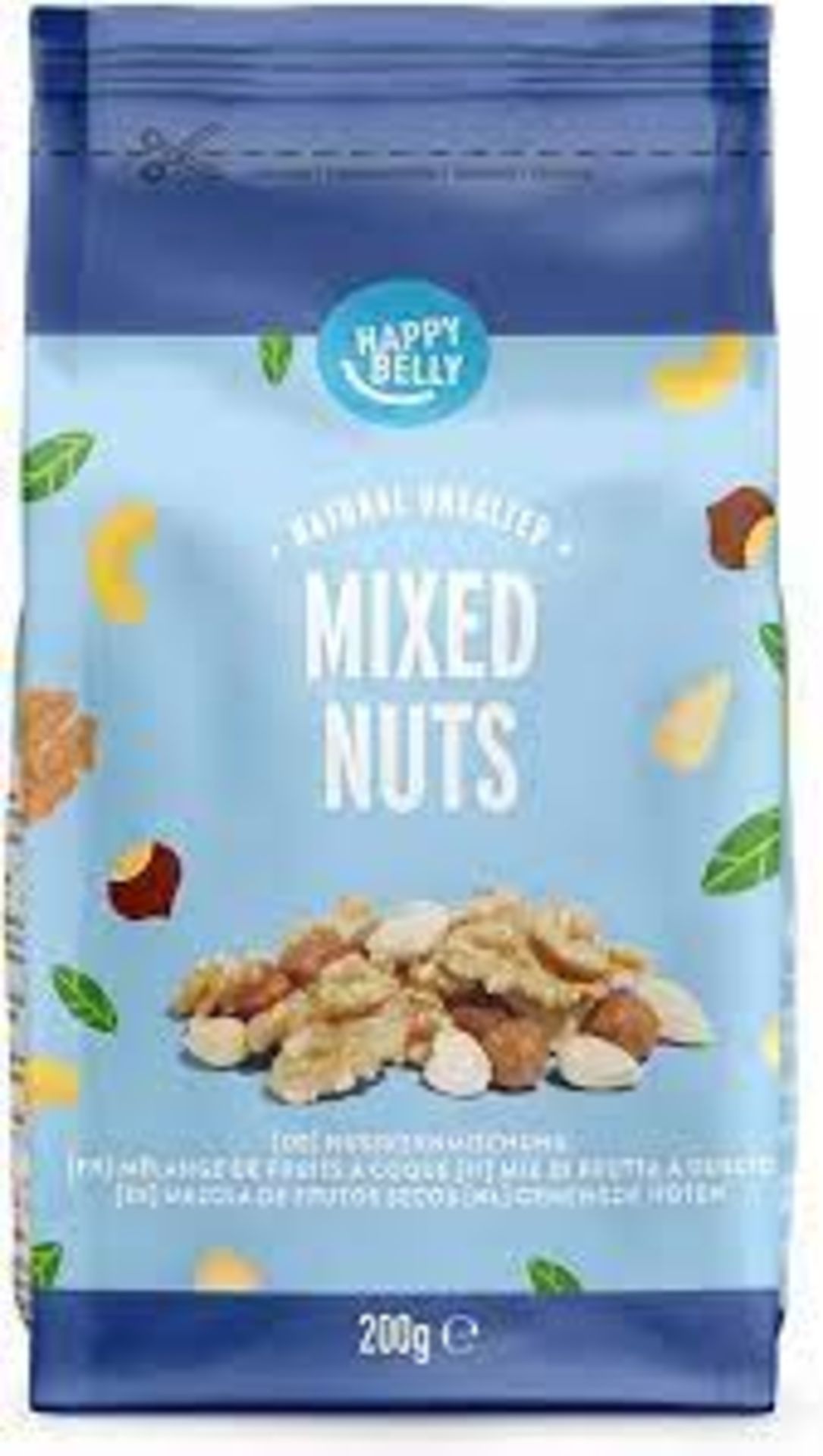 RRP £3890 (Approx. Count 369) Spw14A8656Q Spsrl11Nqbq ""Amazon Brand - Happy Belly Mixed Nuts,