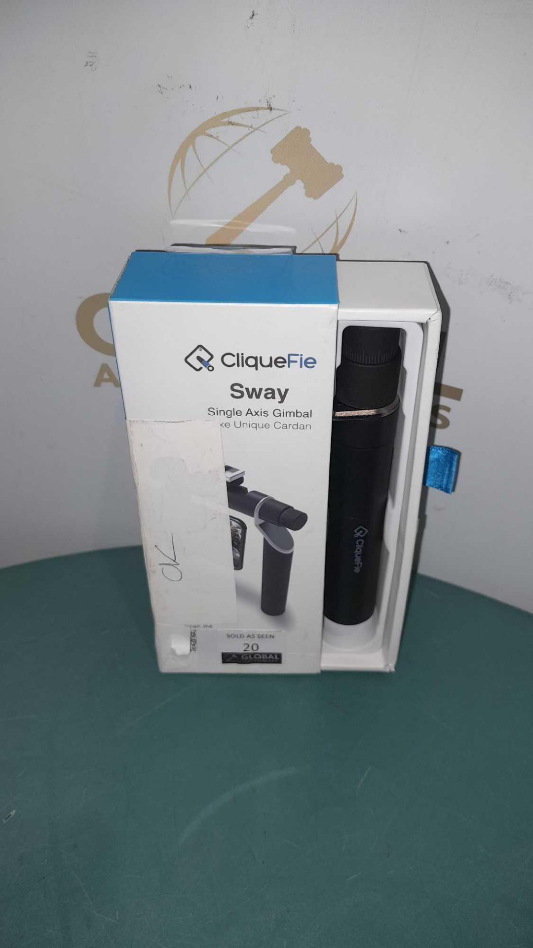 RRP £450 Cliquefie 9X Sway Single Axis Gimbal. Boxed/Checked/Untested (New) (T)(Condition Reports - Image 2 of 2