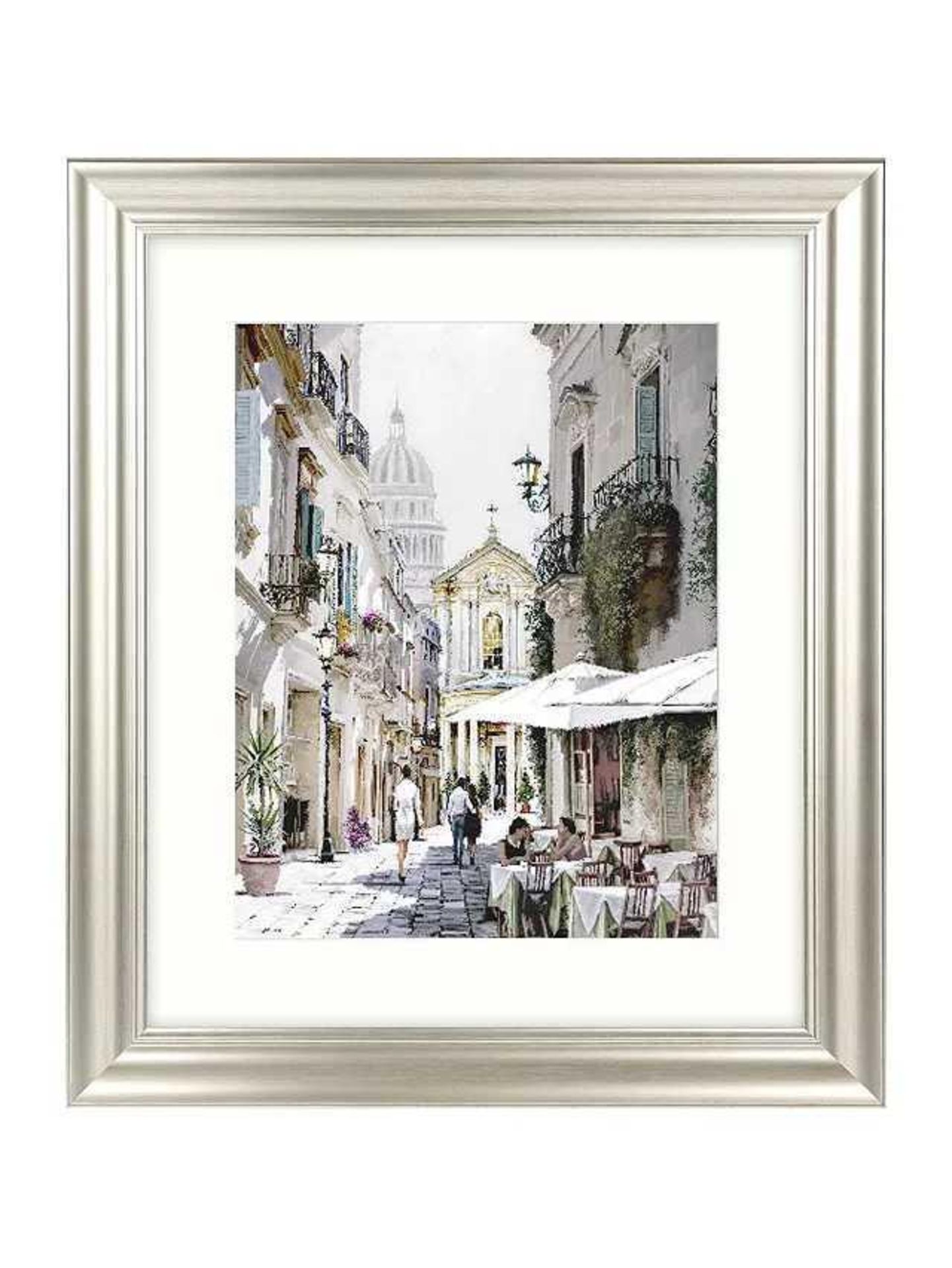 RRP £130 MacNeil - City Street Framed Print (New) (P)(Condition Reports Available On Request, All