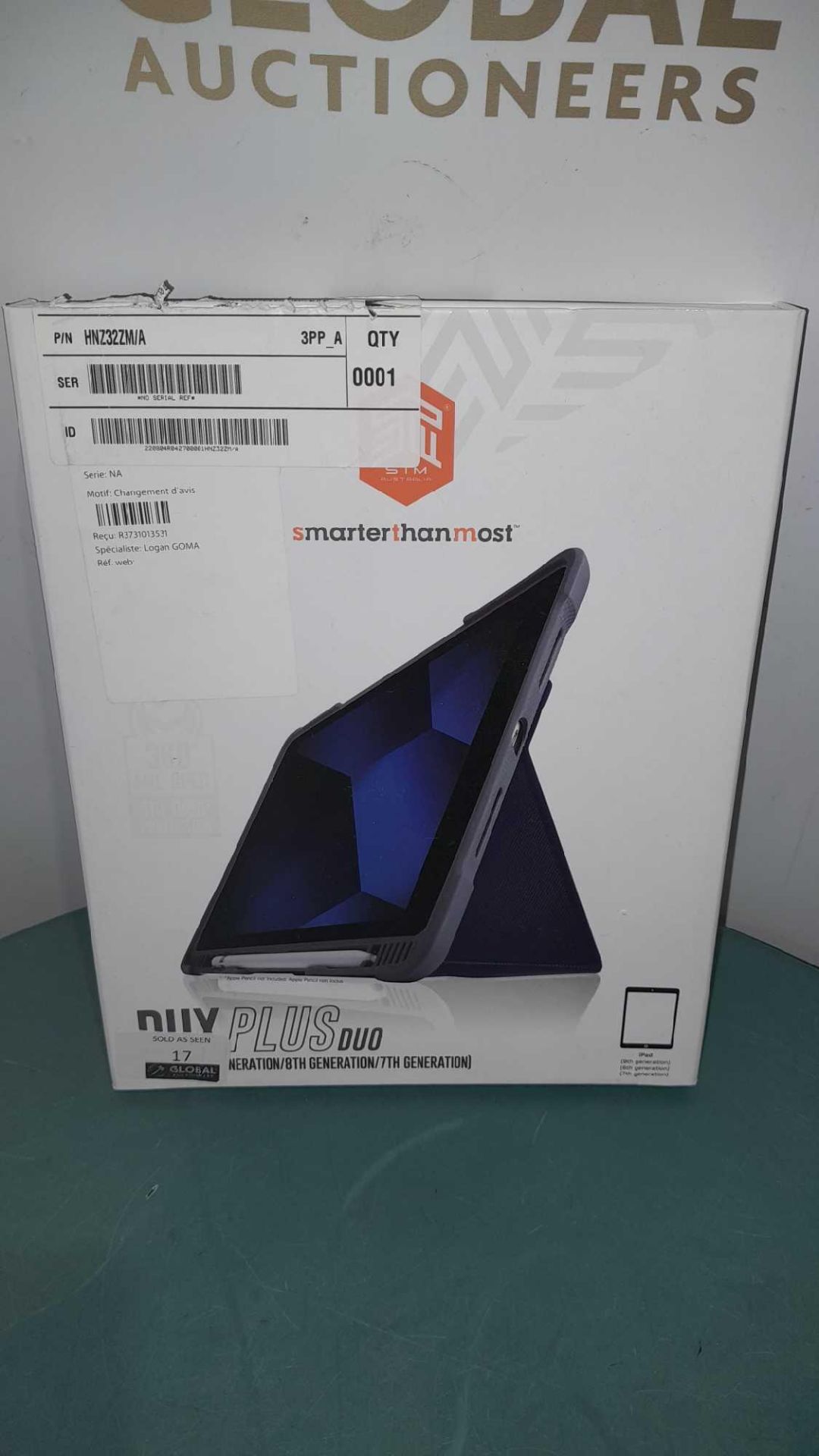 RRP £240 Smarter Than Most 8X Half Shell Foldable iPad Cases. Boxed/Checked/Untested ( New) (T)( - Image 2 of 2