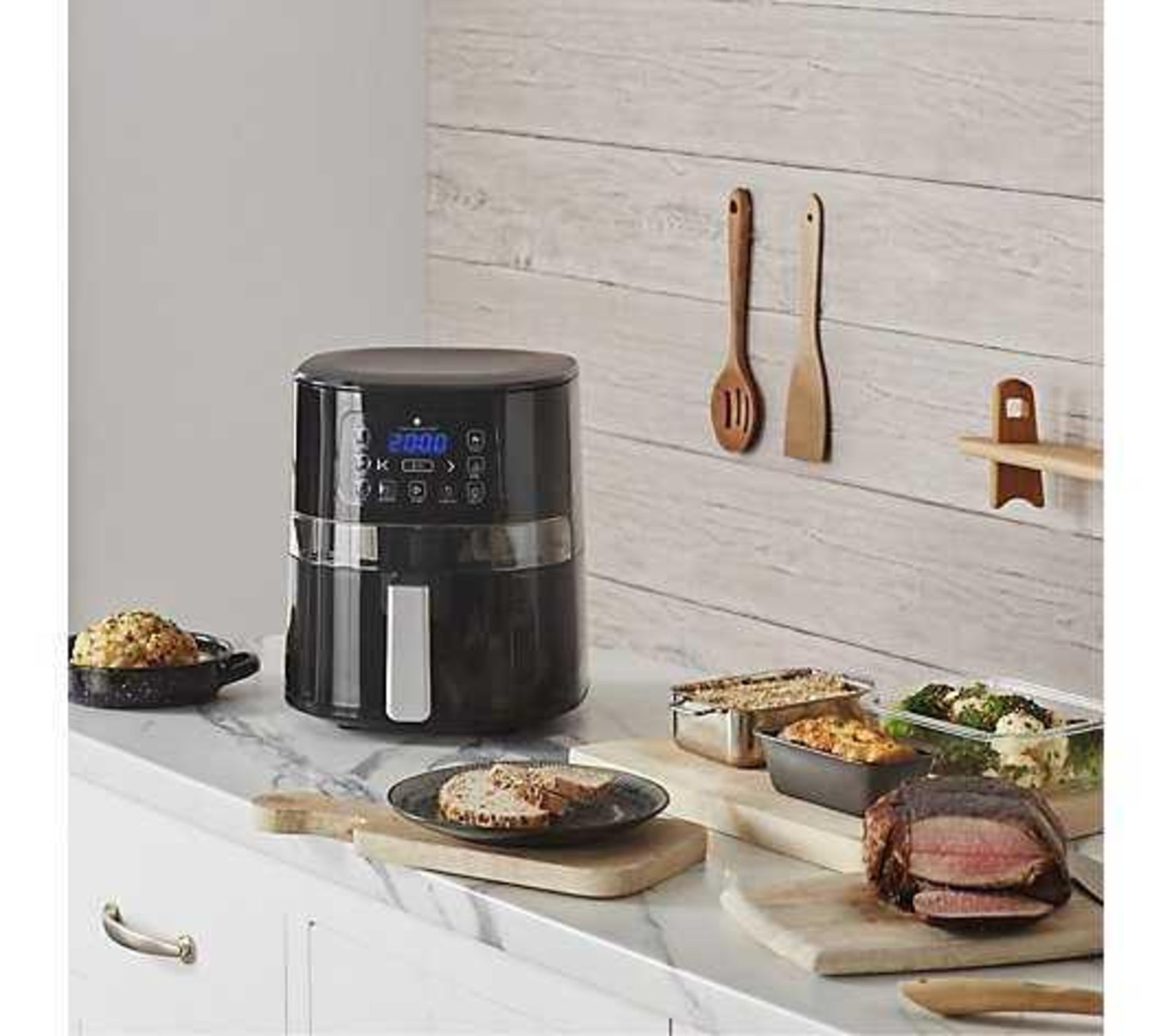 RRP £100 Cook's Essentials 4.0L Air Fryer With Digital Touchscreen & Viewing Screen(Untested)(M)(