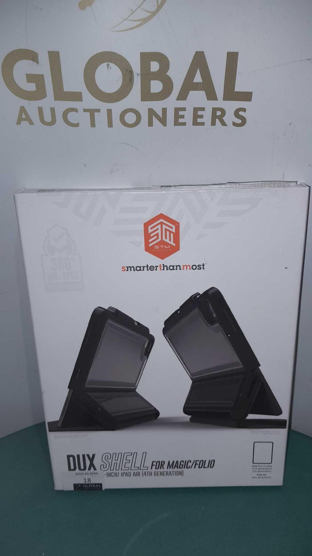 RRP £180 Smarter Than Most 5X Half Shell Foldable iPad Cases. Boxed/Checked/Untested ( New) (T)( - Image 2 of 2