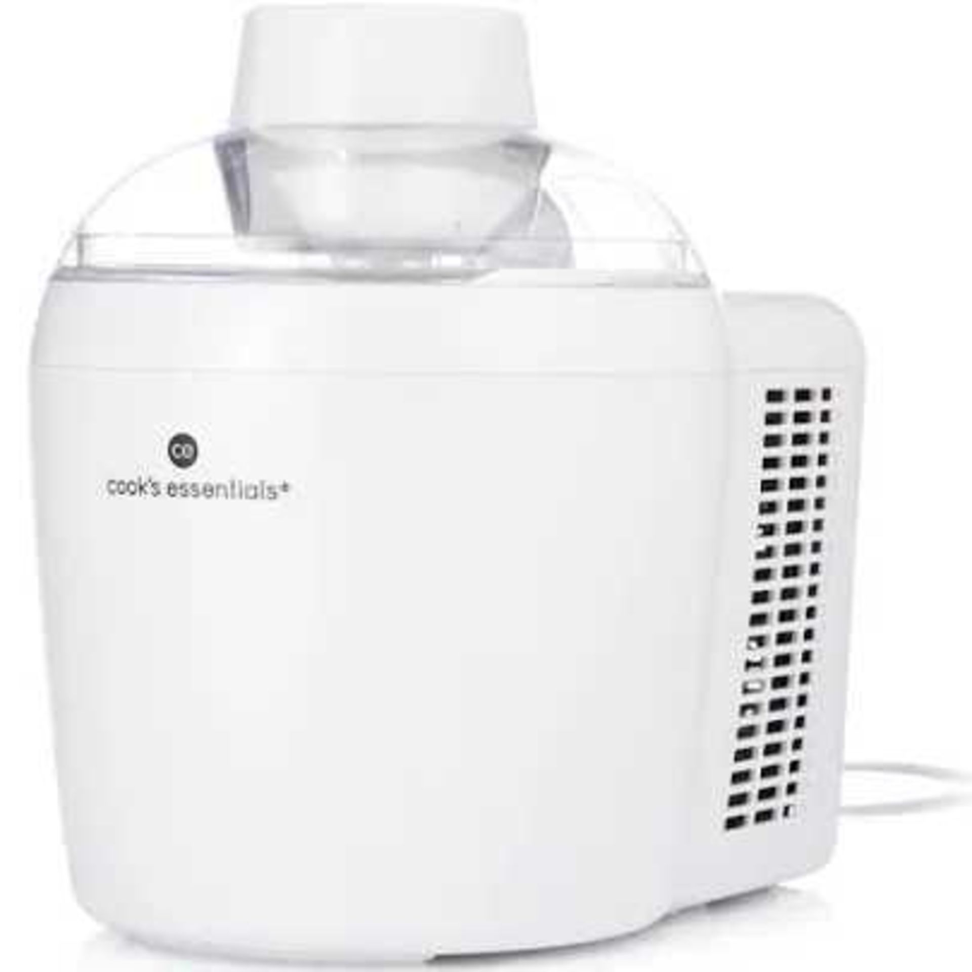 RRP £130 Bagged Cooks Essentials Ice Cream Maker (Used) (P)(Condition Reports Available On