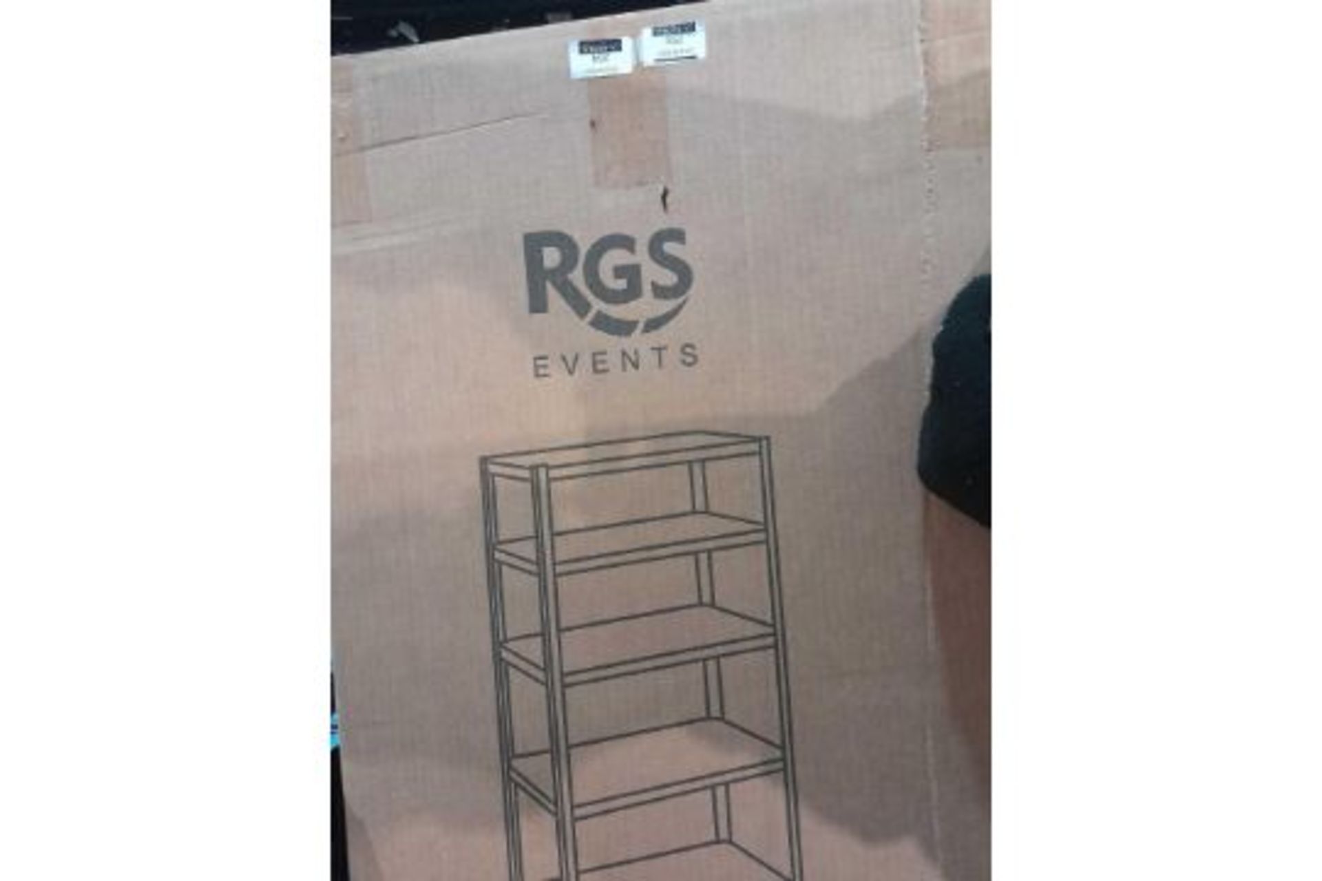 RRP £120 Lot To Contain 2 Boxed Sourced From Birmingham Commonwealth Games Black 2 Tier Plastic - Image 2 of 2