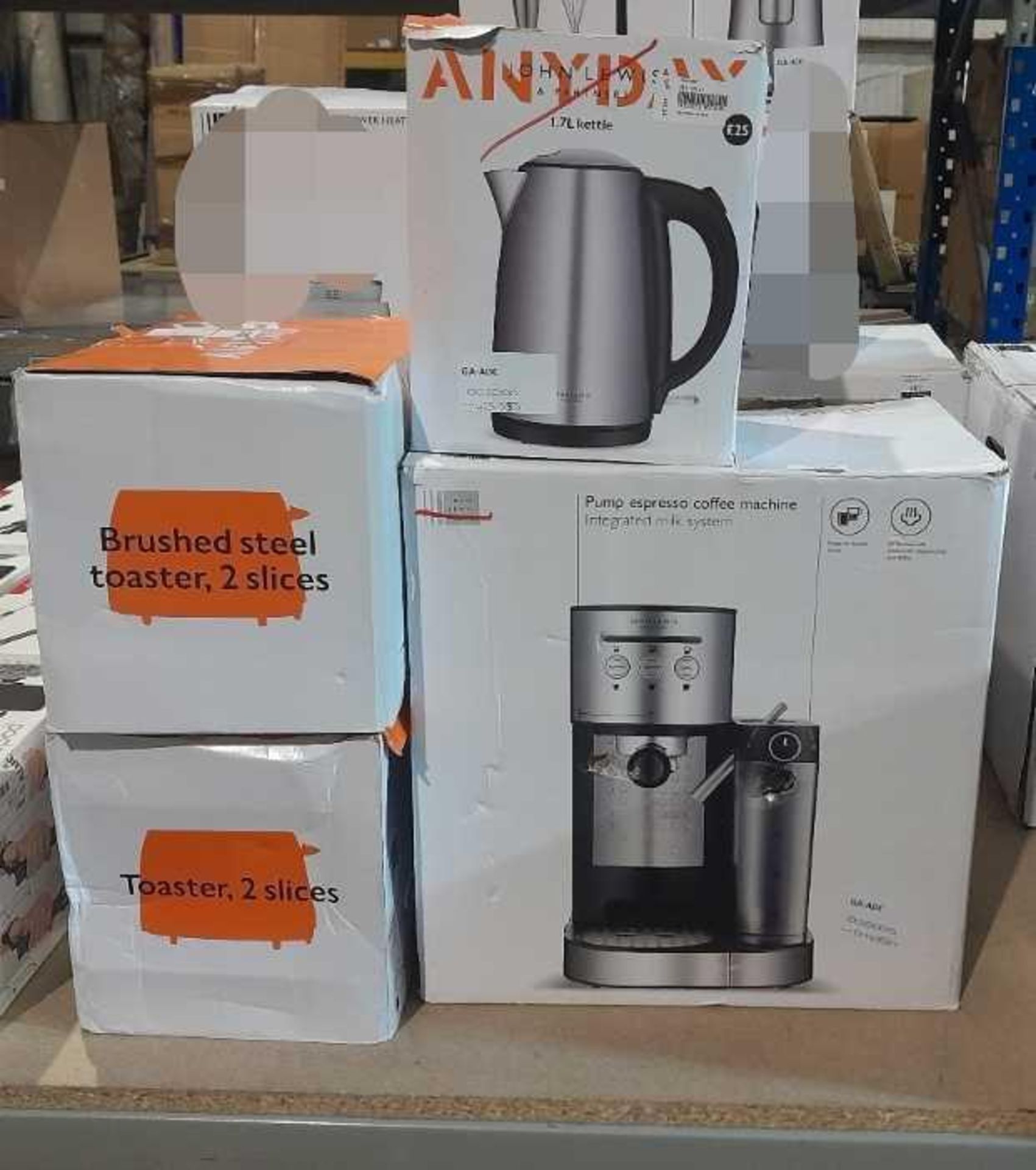 RRP £180 Lot To Contain 4 Boxed Assorted John Lewis Items To Include A Pump Espresso Machine And, 1 - Image 3 of 3
